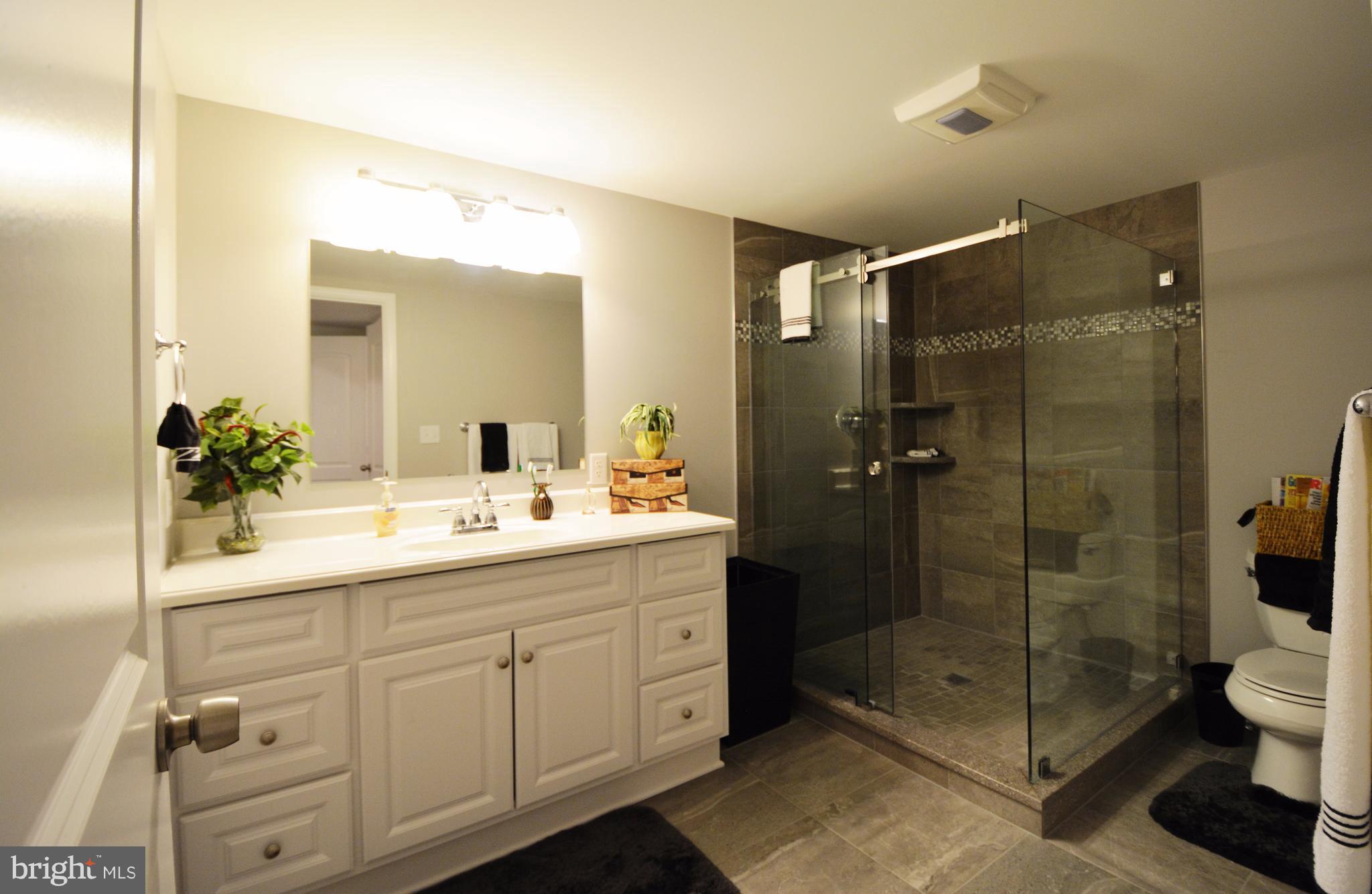 5229 Braddock Road Woodbine, MD 21797 - Photo 11 of 30 Vanity cab 5 ft, storage! Tile shower 4 x4, glass