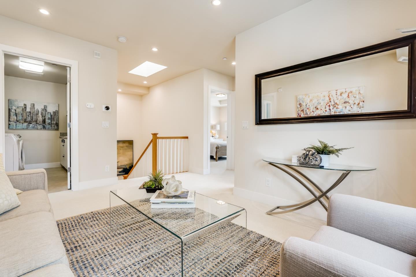 1134 Boranda Avenue Mountain View, CA 94040 - Photo 19 of 40 a living room with furniture and a rug