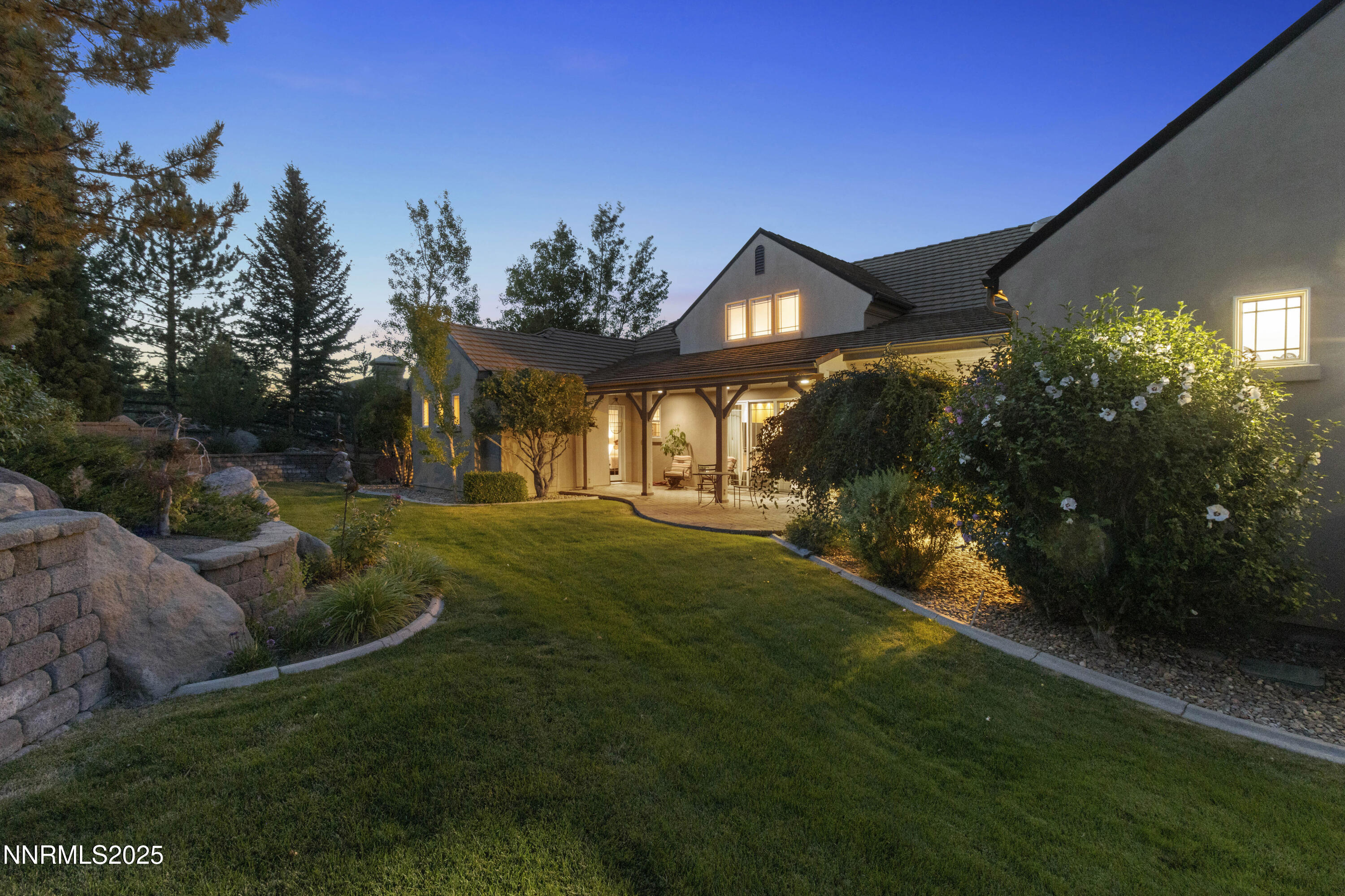 14275 Black Eagle Court Reno, NV 89511 - Photo 8 of 64 Black Eagle Dusk Backyard 2