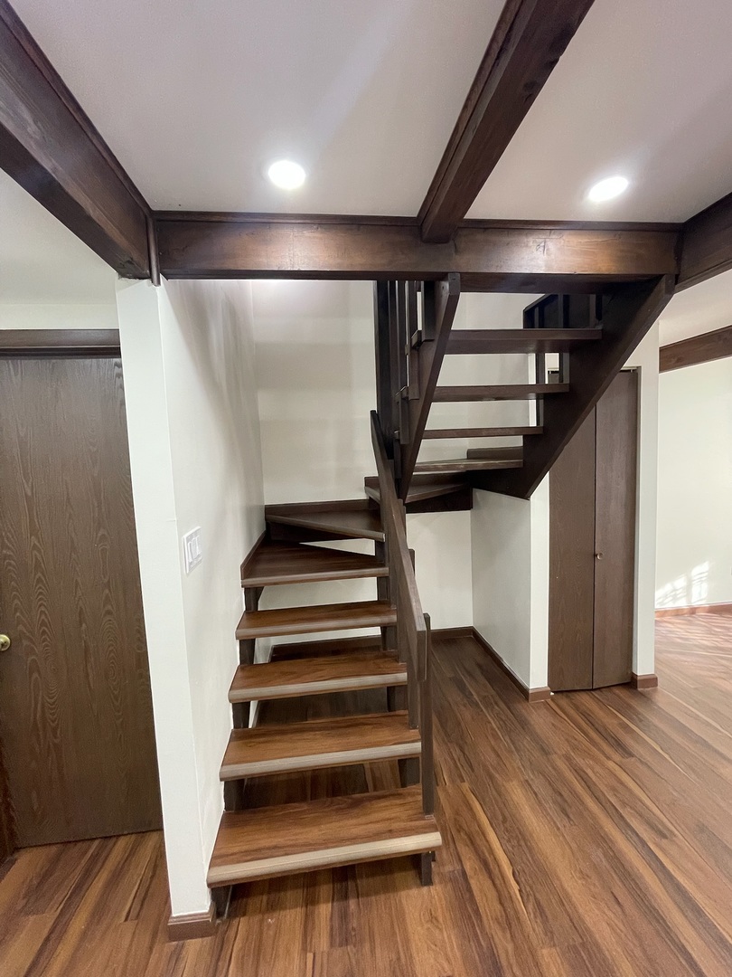 149 Forest Avenue, Unit D Fox Lake, IL 60020 - Photo 20 of 44 a view of entryway with wooden floor
