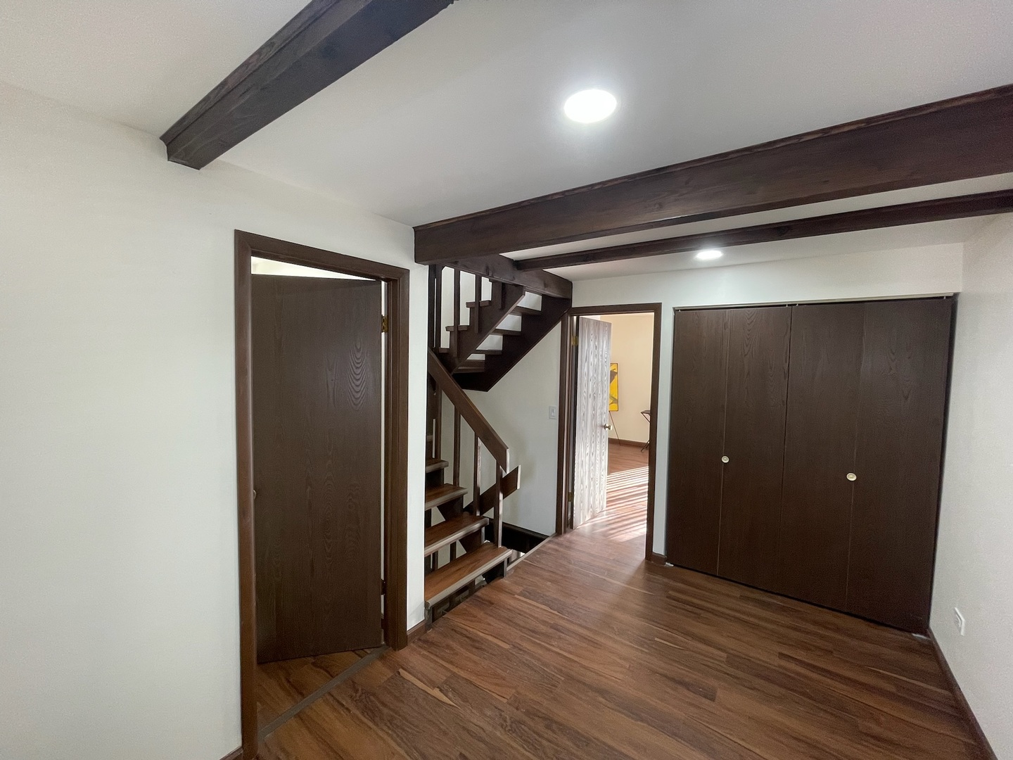 149 Forest Avenue, Unit D Fox Lake, IL 60020 - Photo 6 of 44 a view of an entryway with wooden floor