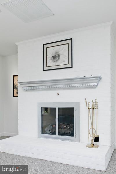 4840 Shookstown Road Middletown, MD 21769 - Photo 13 of 30 Masonry Fireplace in Living Room