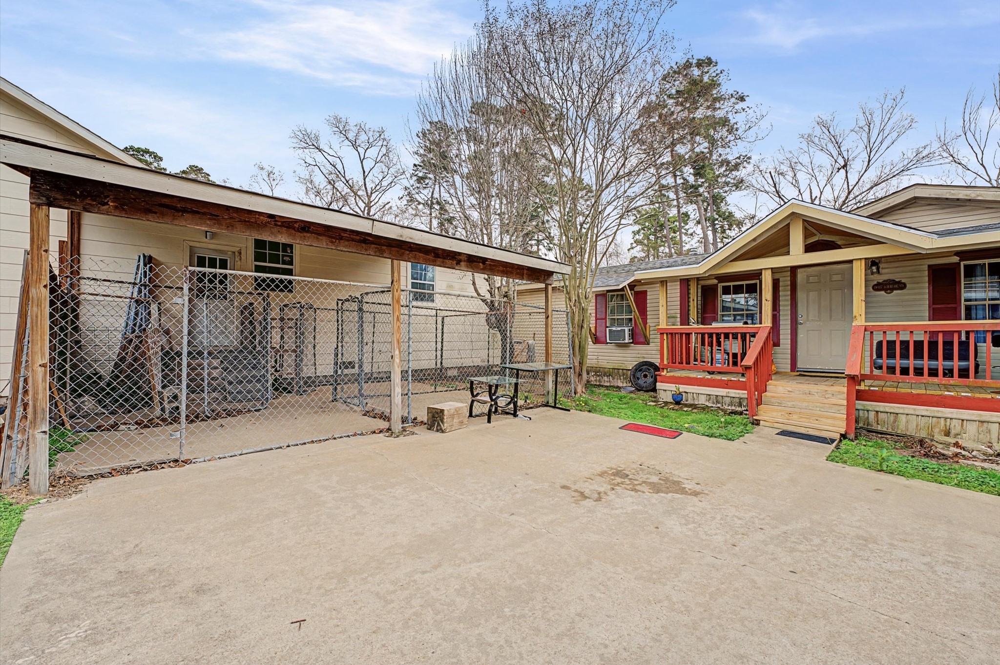 19417 Haude Road Spring, TX 77388 - Photo 23 of 29 a view of a house with large space and a patio