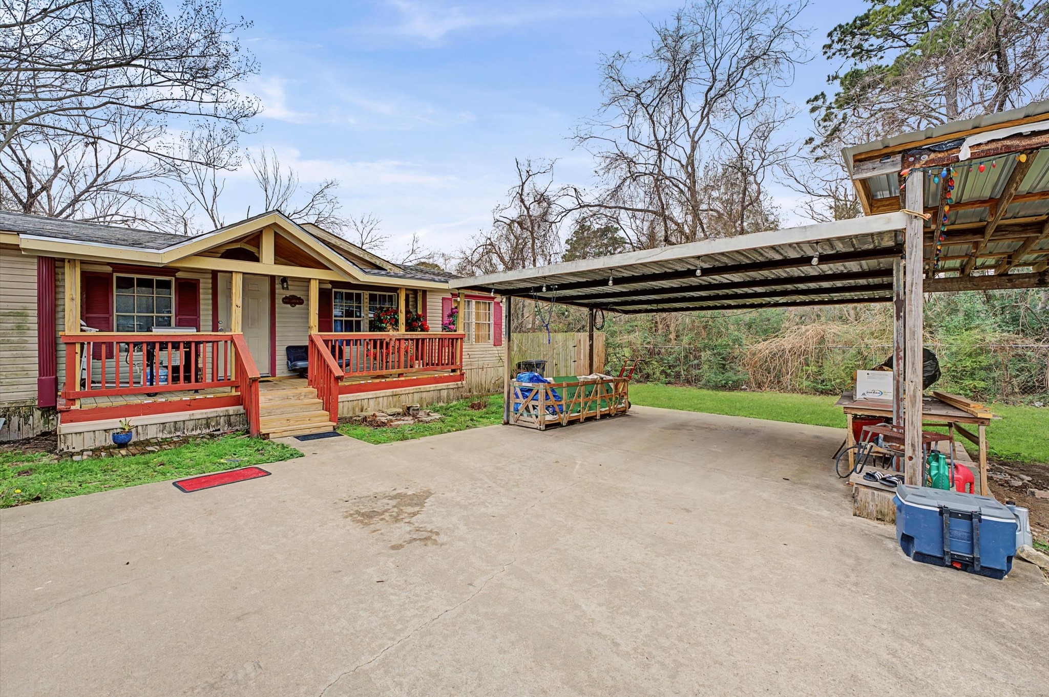 19417 Haude Road Spring, TX 77388 - Photo 26 of 29 a front view of a house with garden