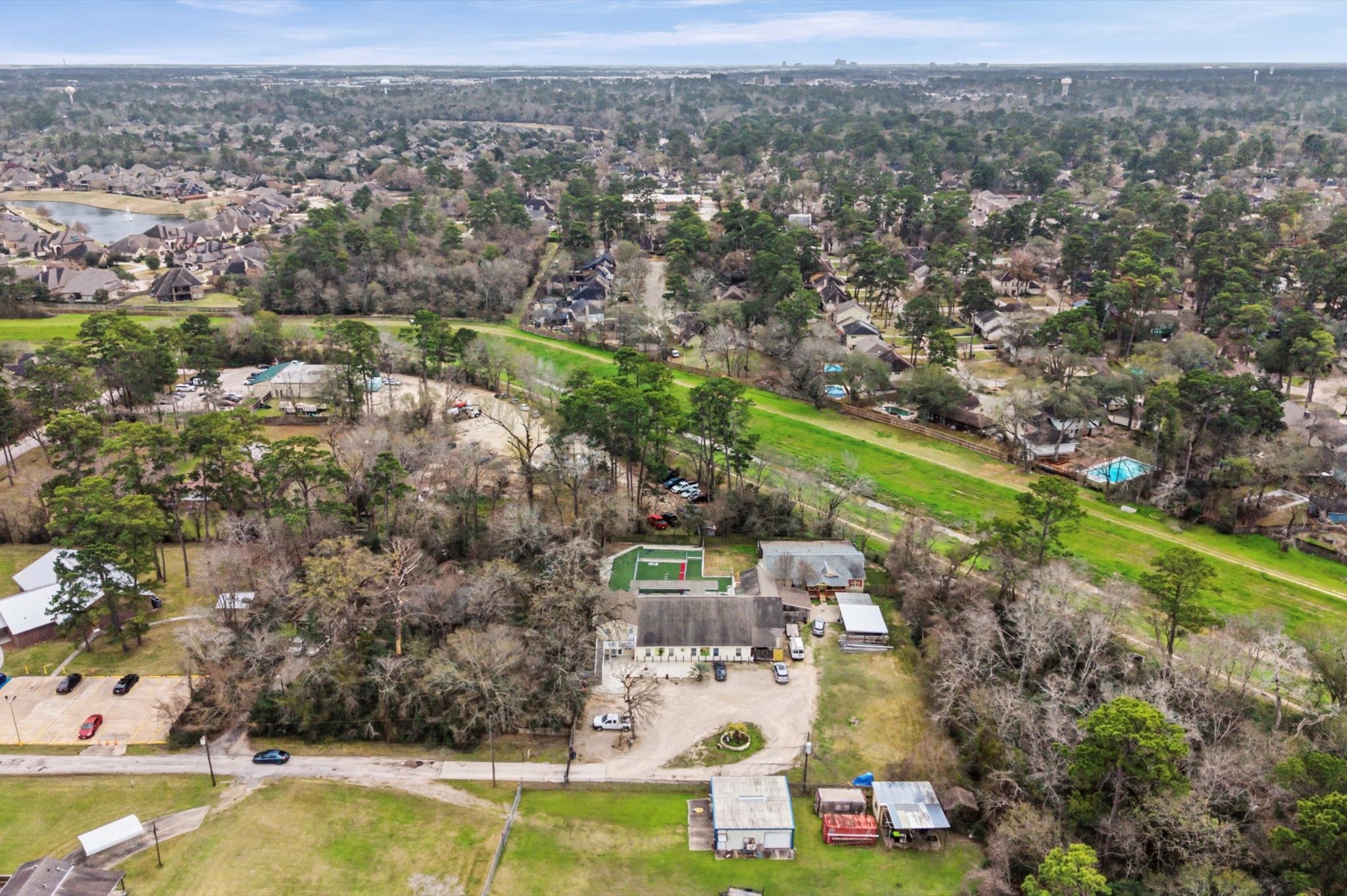 19417 Haude Road Spring, TX 77388 - Photo 4 of 29 an aerial view of residential houses with outdoor space