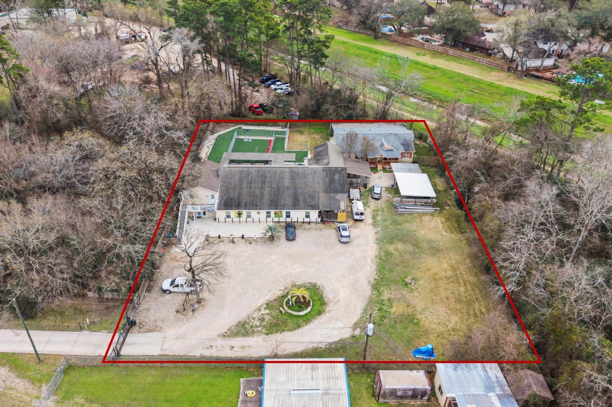 19417 Haude Road Spring, TX 77388 - Photo 7 of 29 view of house with yard