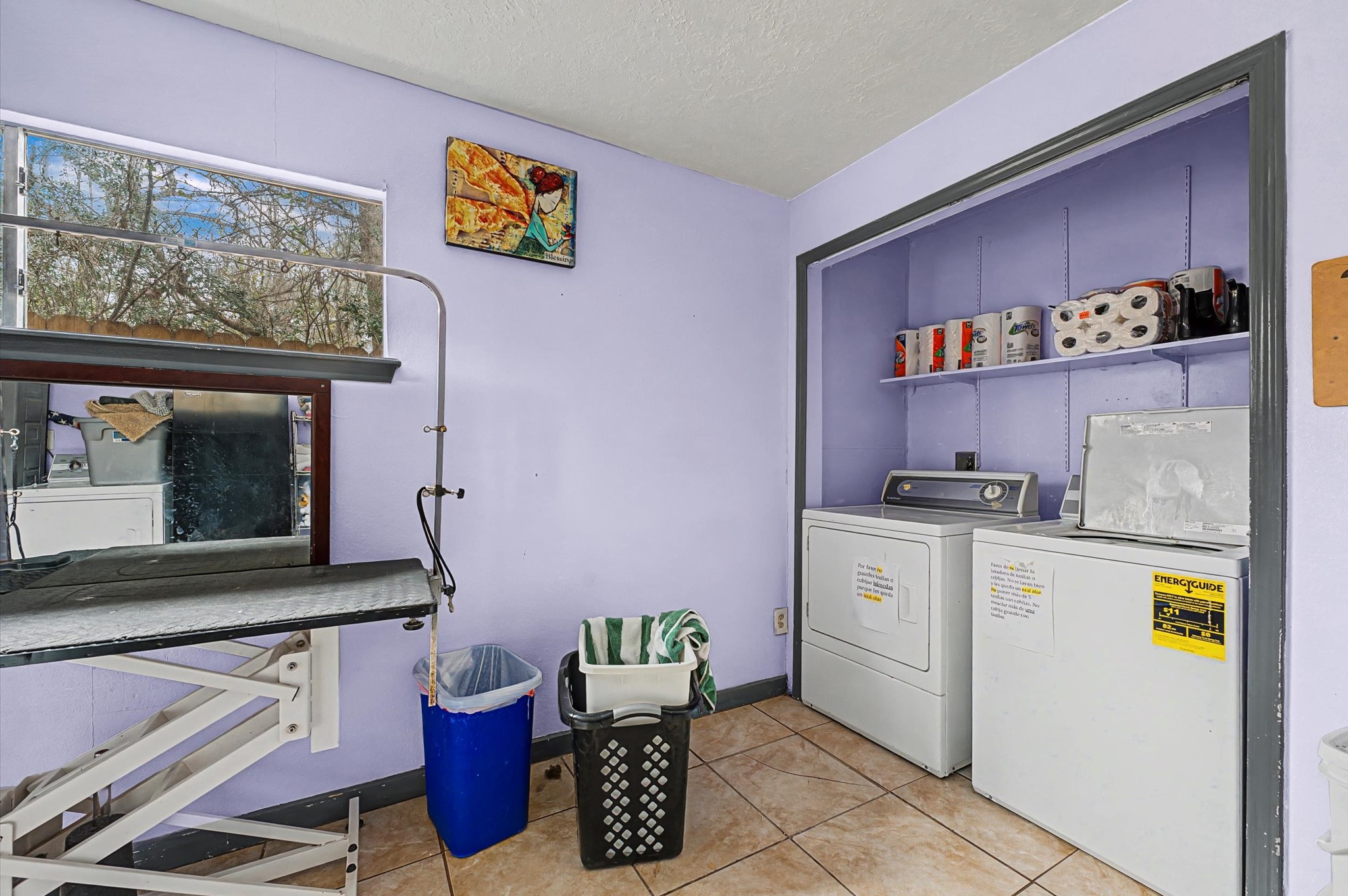19417 Haude Road Spring, TX 77388 - Photo 8 of 29 a kitchen with a refrigerator and cabinets
