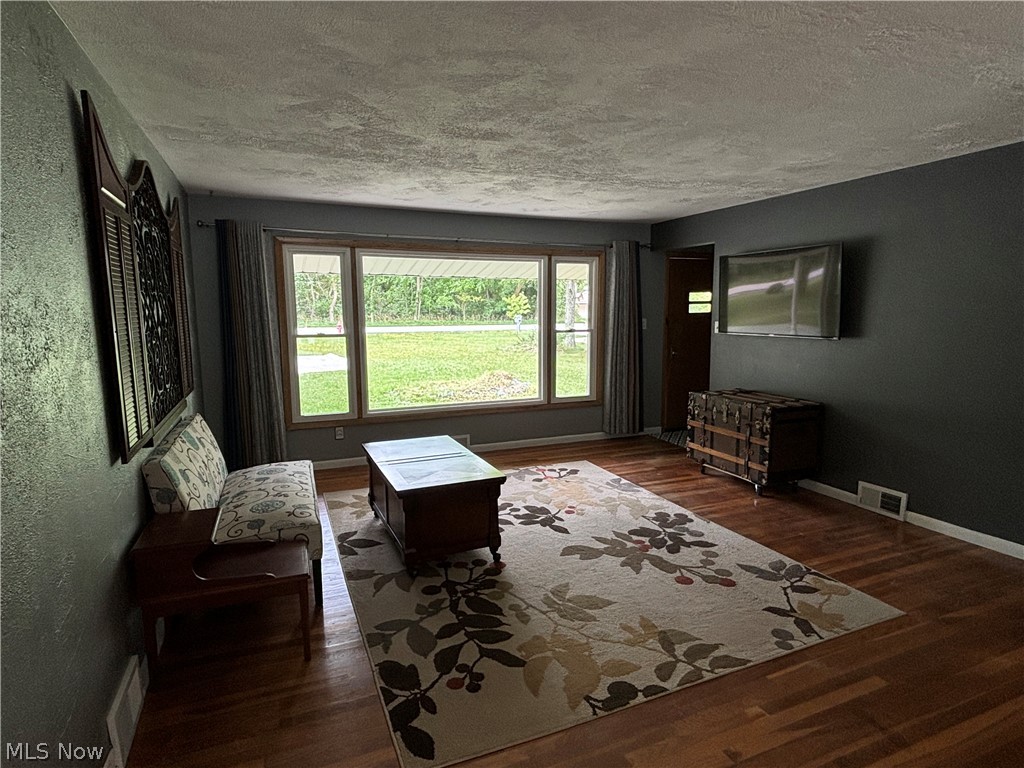 Living room as viewed from dining room