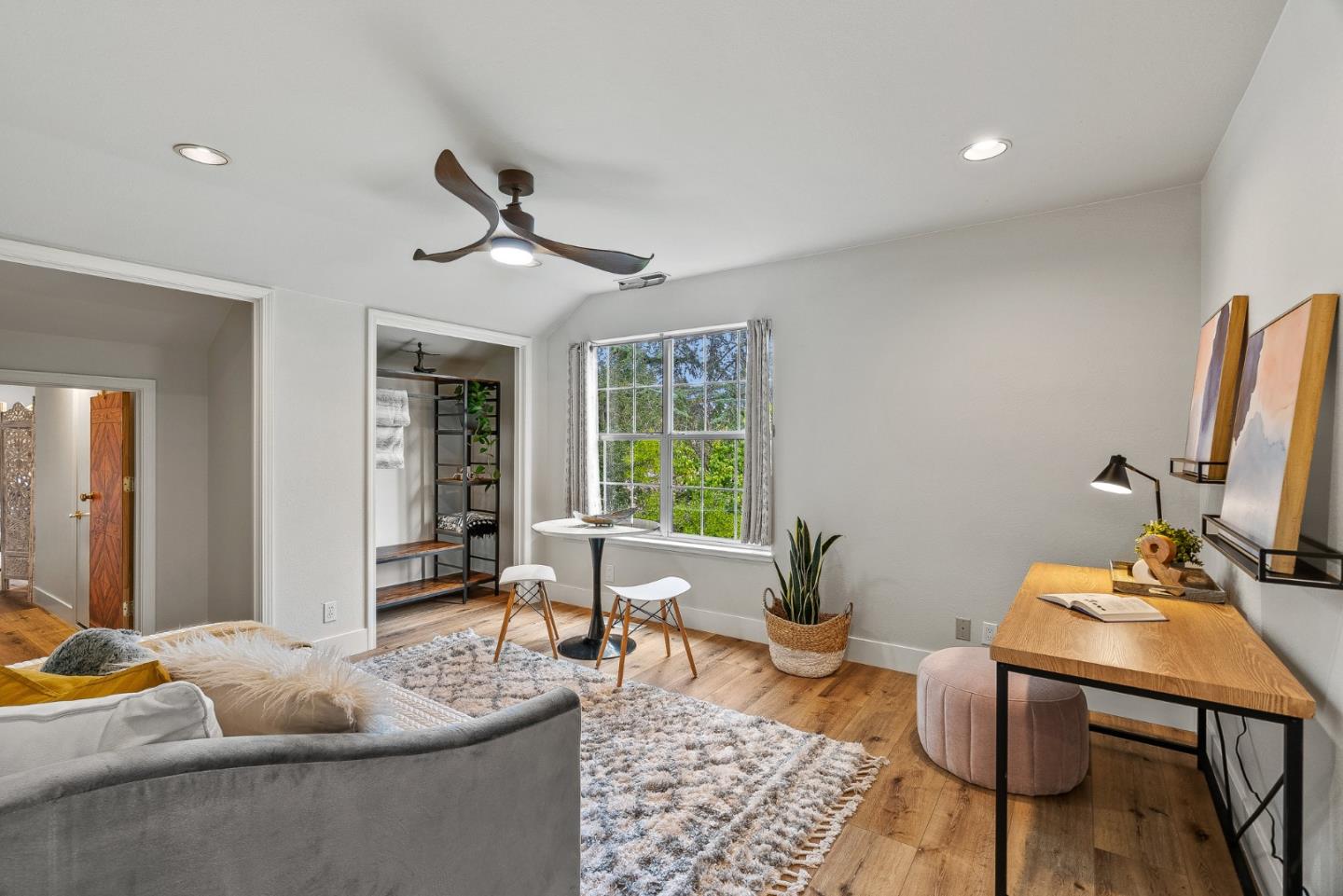15650 Michael Lane Monte Sereno, CA 95030 - Photo 38 of 54 a living room with furniture and a window
