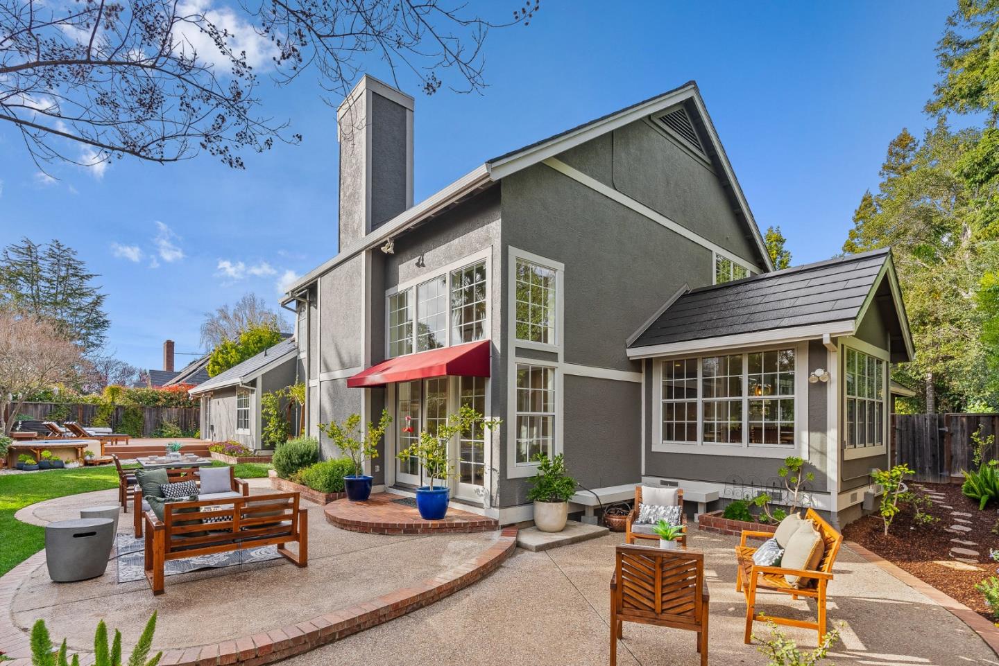 15650 Michael Lane Monte Sereno, CA 95030 - Photo 45 of 54 a building outdoor space with patio furniture