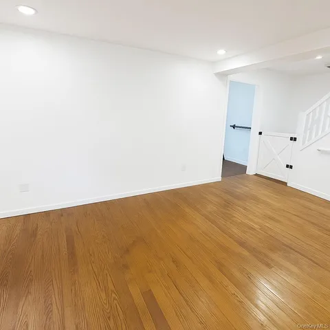a view of empty room