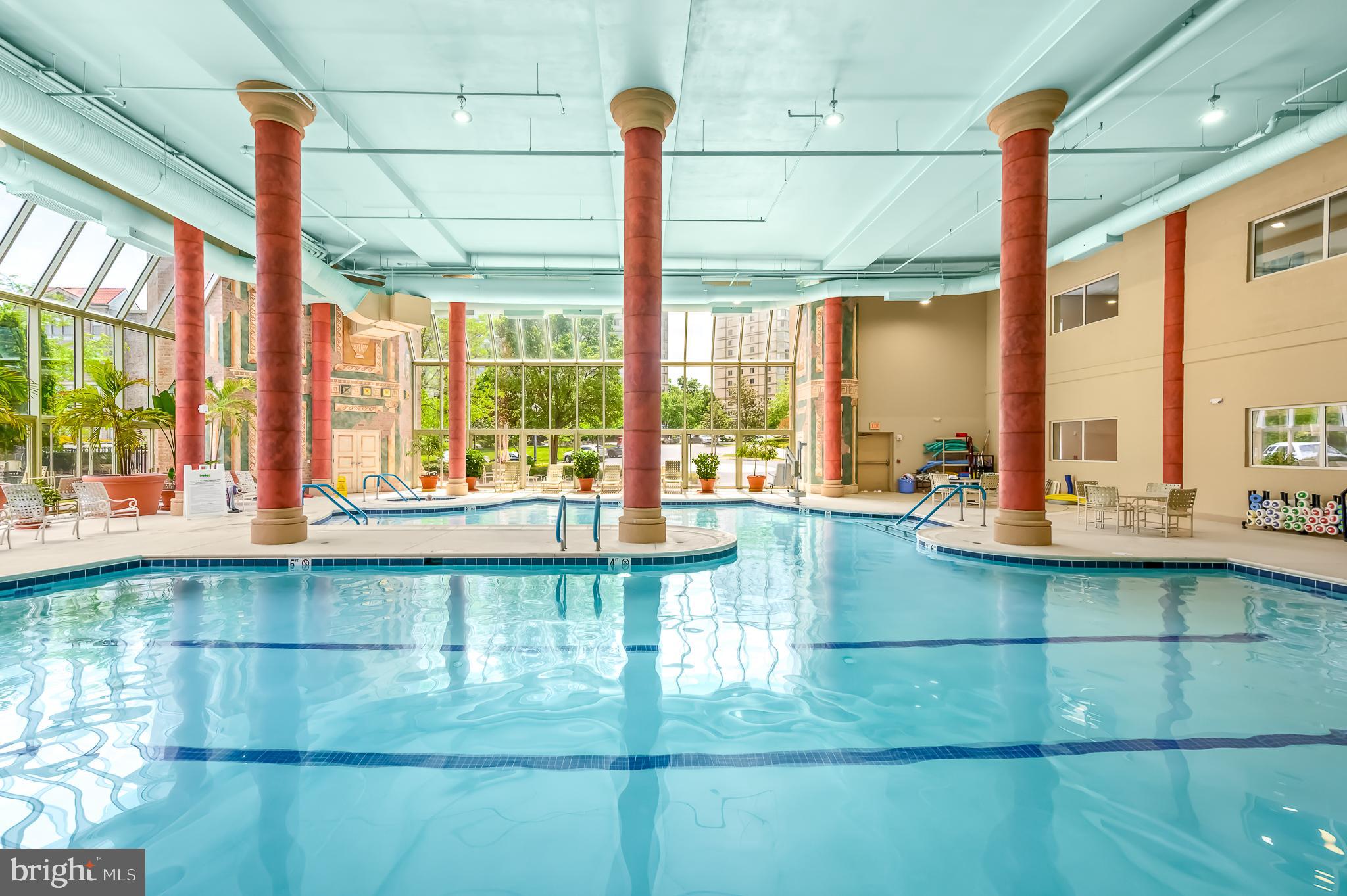19355 Cypress Ridge Terrace, Unit 404 Leesburg, VA 20176 - Photo 32 of 39 a view of a indoor swimming pool