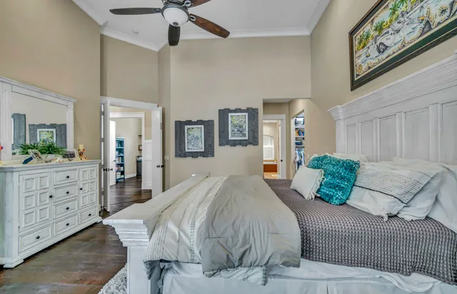 a view of a dining room with furniture and window
