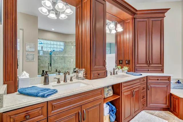 a building outdoor space with patio furniture