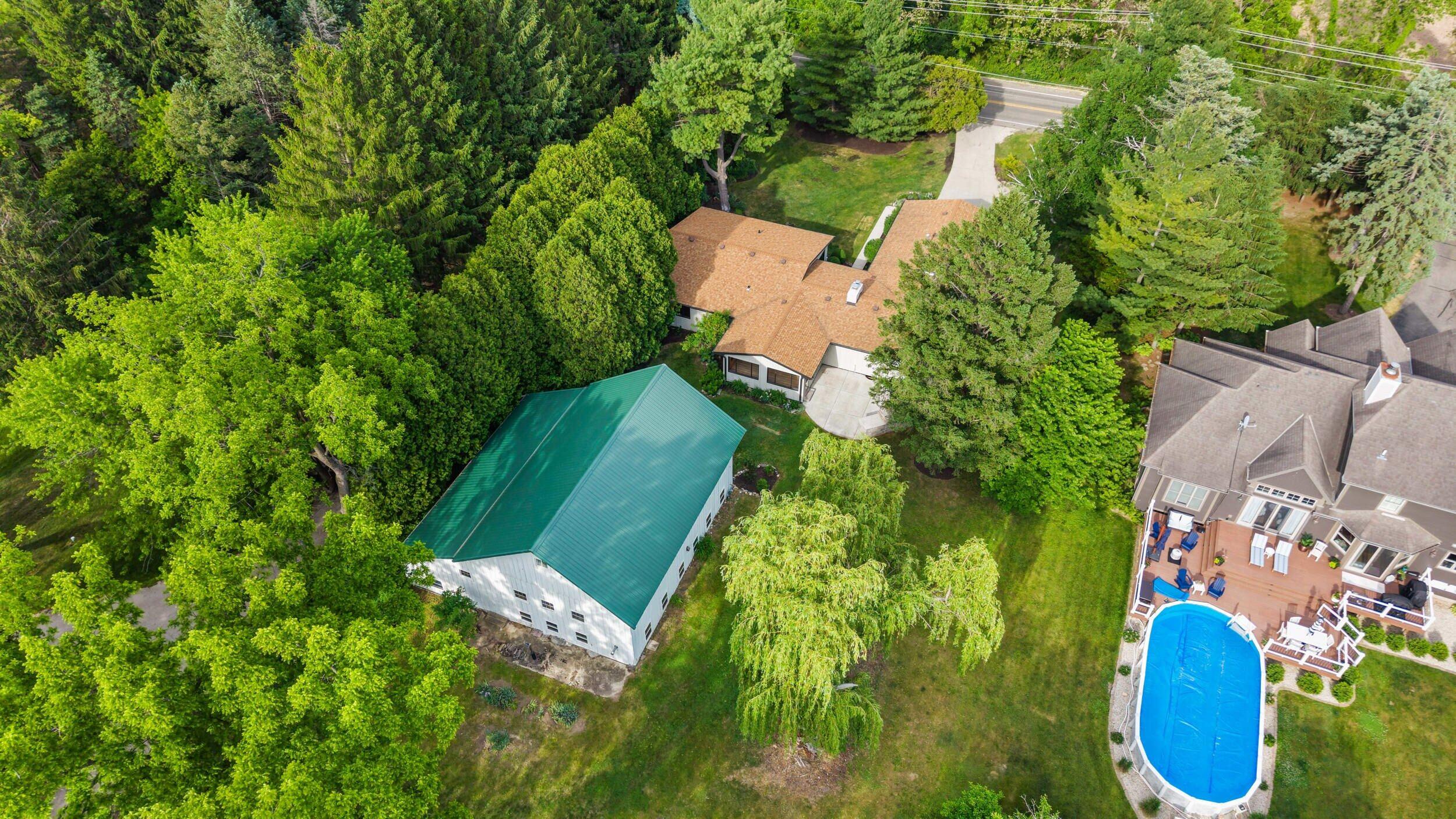 986 Indian Hills Road Fontana, WI 53125 - Photo 100 of 108 Aerial