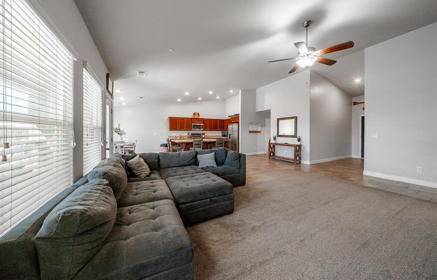 3133 4th Street Sanger, CA 93657 - Photo 8 of 33 a living room with furniture and a large window
