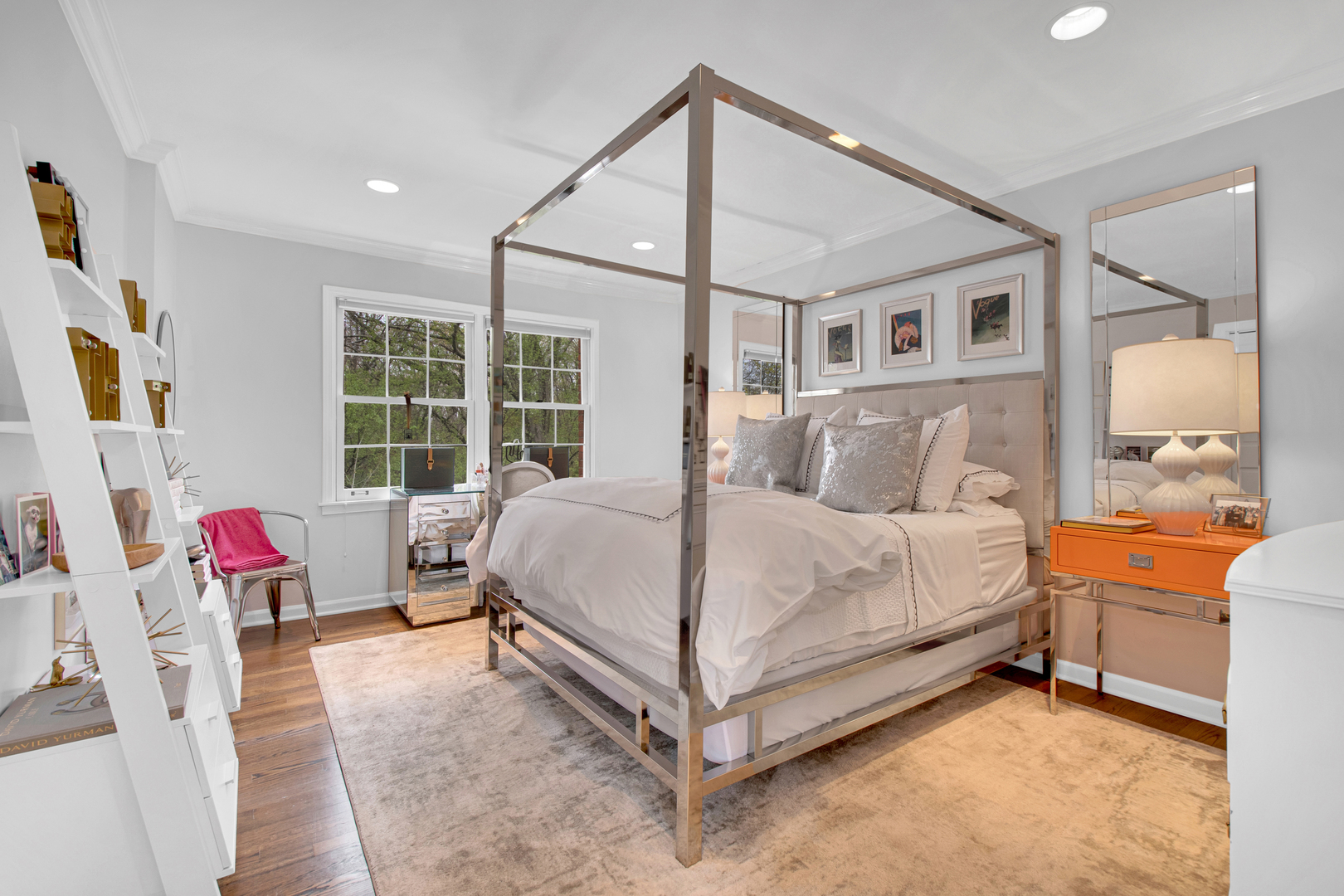 500 Douglas Drive Lake Forest, IL 60045 - Photo 24 of 34 a bedroom with a bed couch and a window