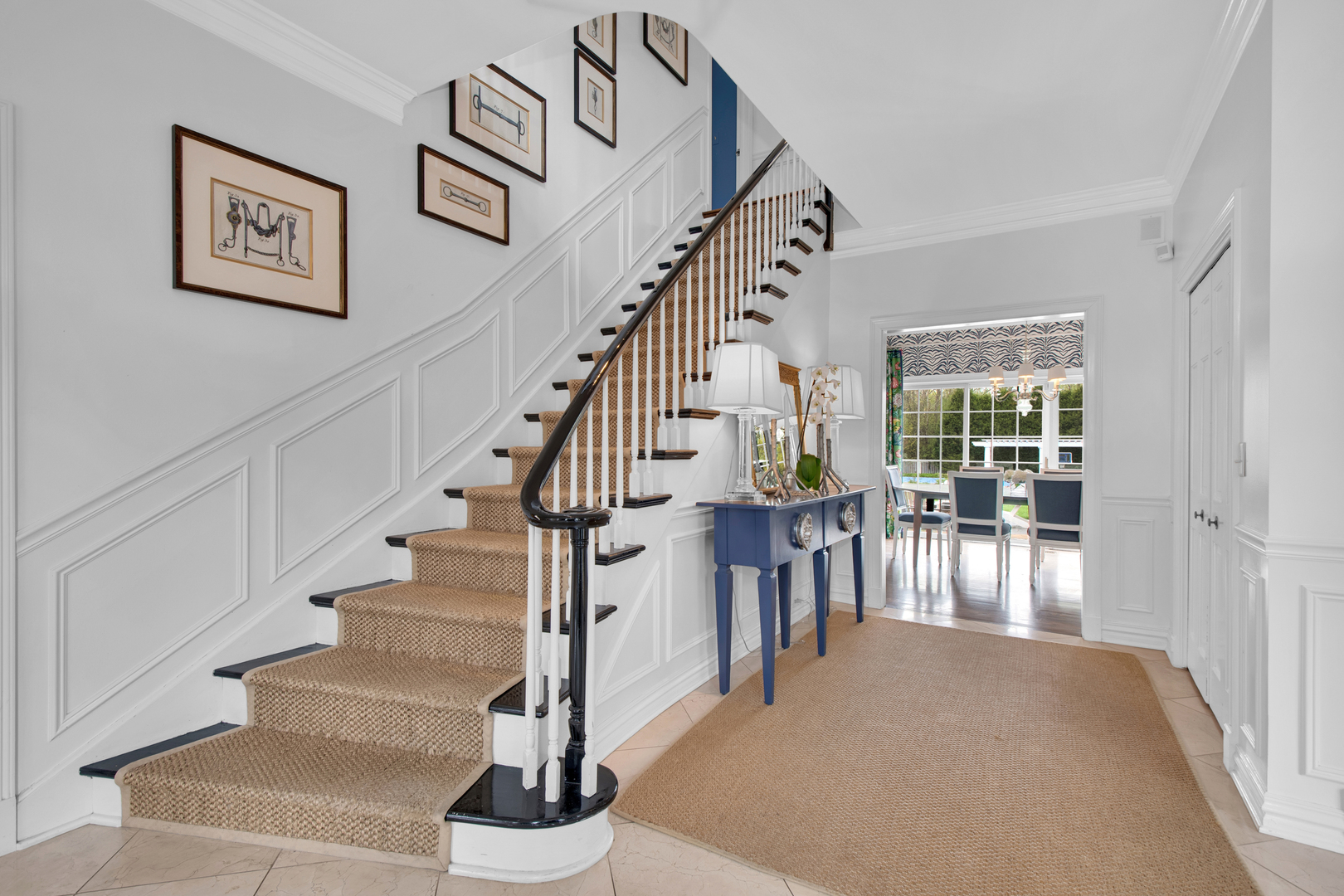 500 Douglas Drive Lake Forest, IL 60045 - Photo 4 of 34 a view of entryway and hall with wooden floor