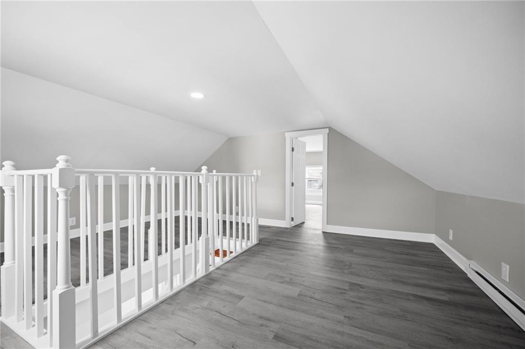 423 2nd Street Donora, PA 15033 - Photo 39 of 47 a view of a hallway with wooden floor