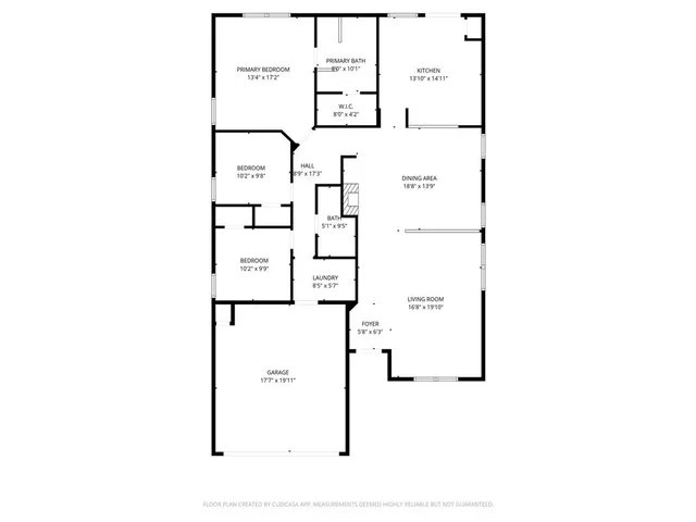 a picture of a bench in front of a door