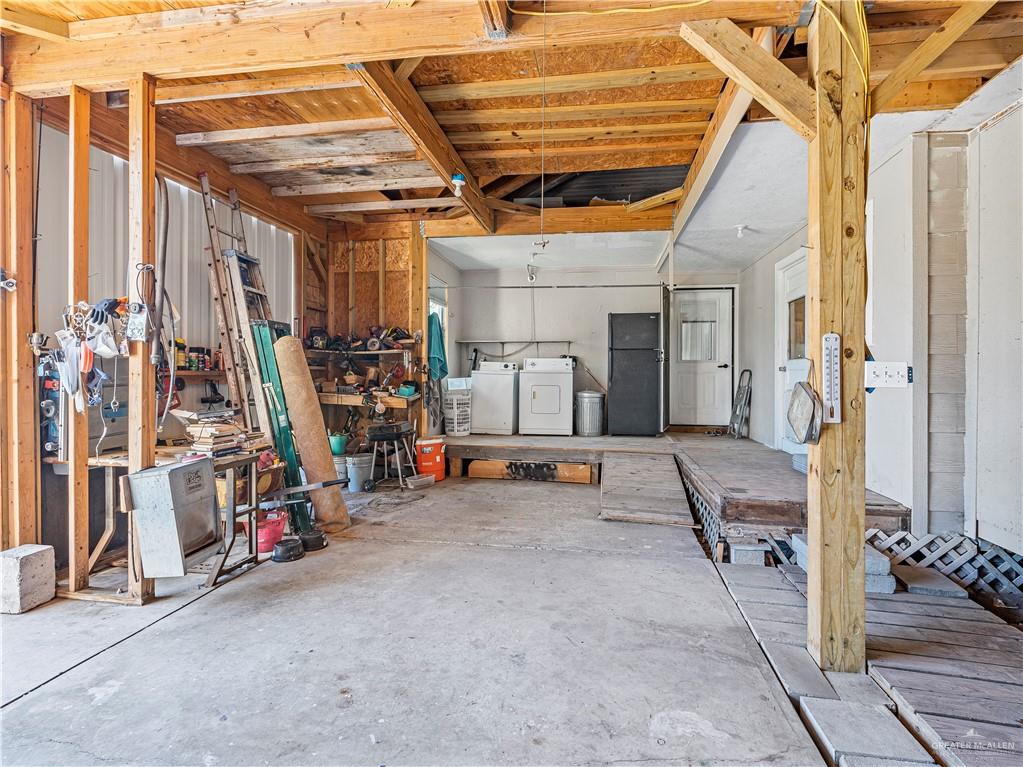 124 Esther Street Edcouch, TX 78538 - Photo 12 of 14 a view of a garage with storage