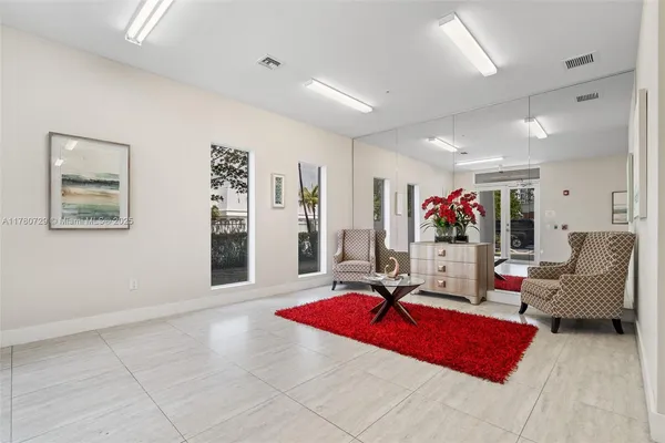 a bathroom with a shower and a toilet