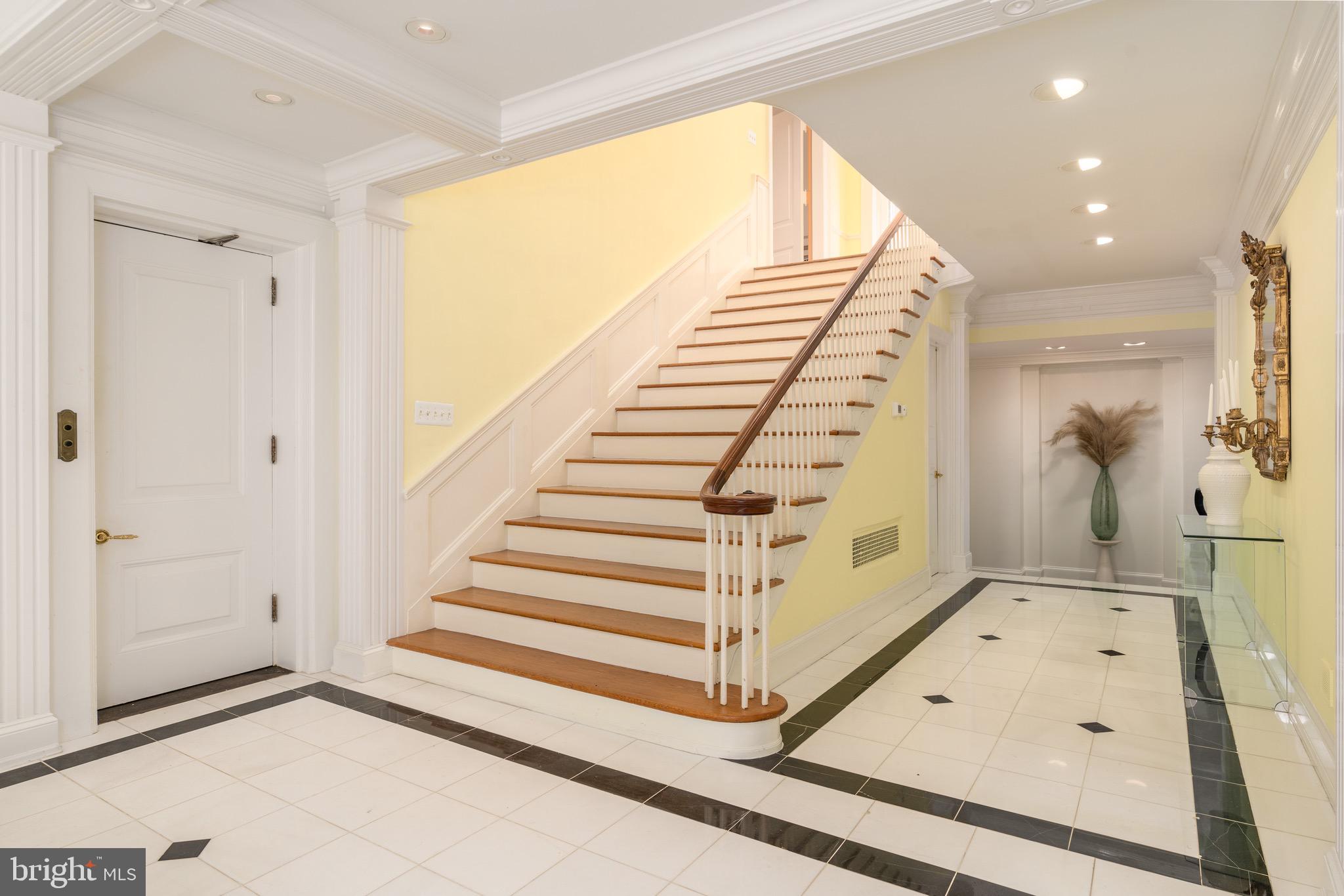 2230 S Street Northwest Washington, DC 20008 - Photo 13 of 59 Heading up to the Main Floor