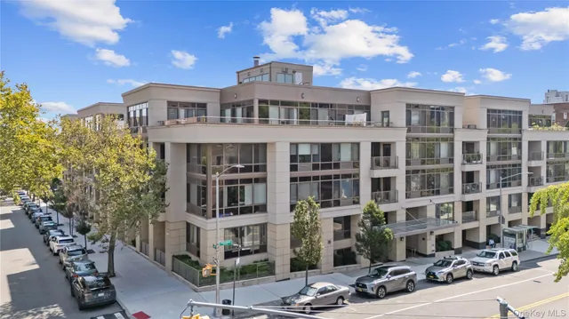 a view of a car garage