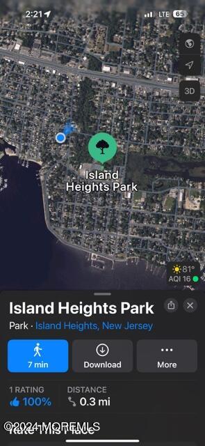 4 Spring Street Toms River, NJ 08753 - Photo 8 of 35 Island Heights Park Map