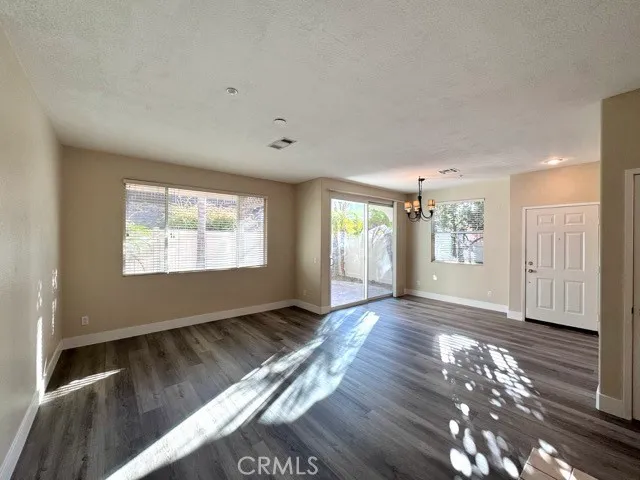 a view of a livingroom with a fireplace