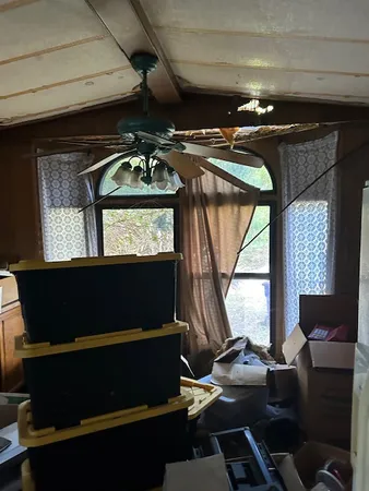 a view of room with a window