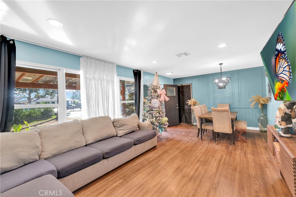 3595 Timothy Way Riverside, CA 92506 - Photo 8 of 19 a living room with furniture and wooden floor