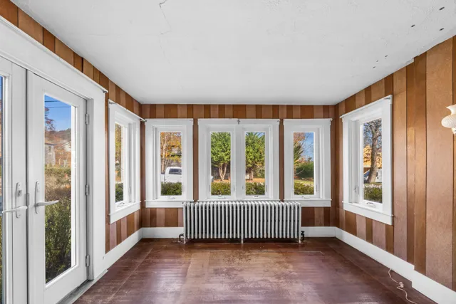 a view of livingroom with furniture and staircase