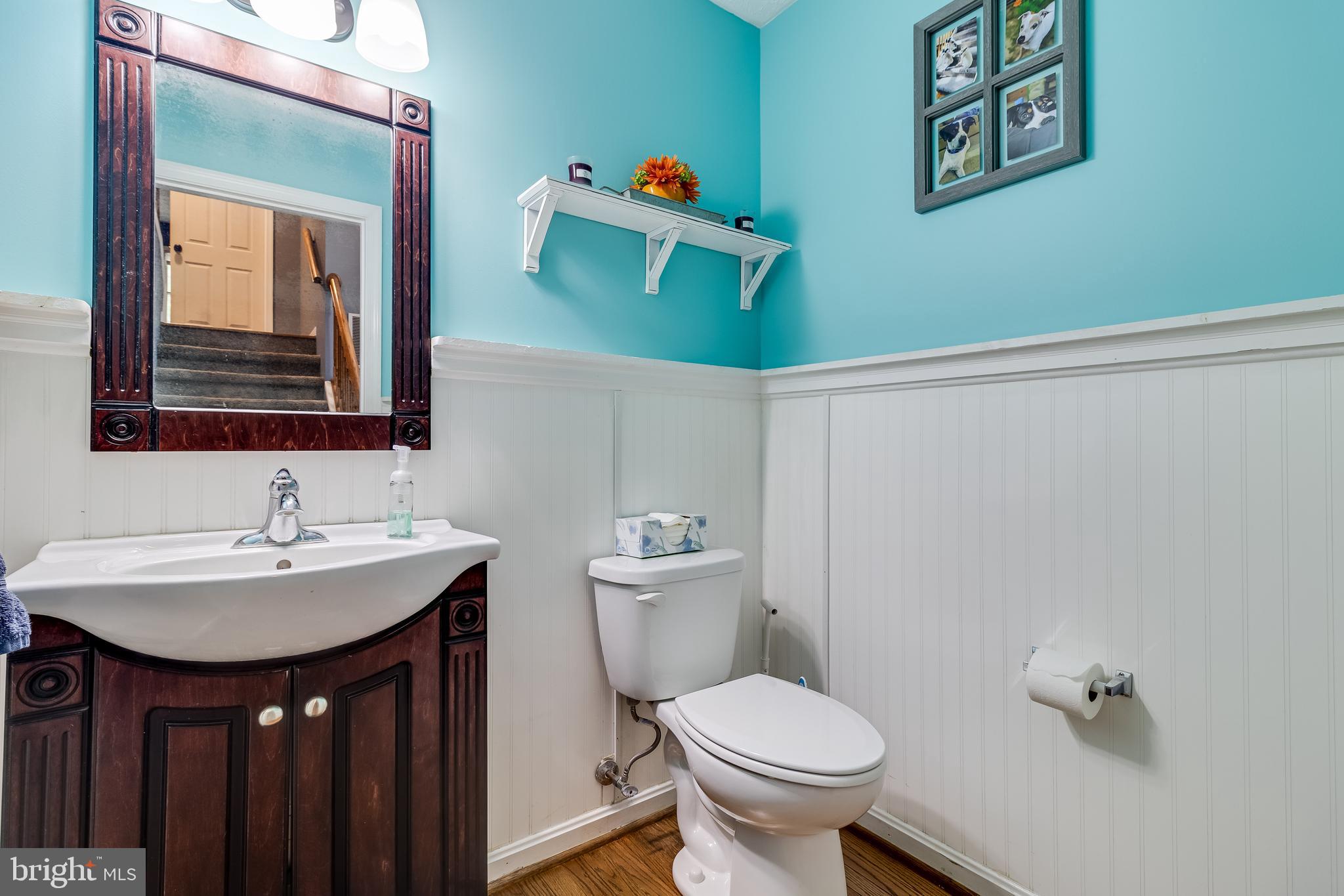 20919 Ridge Path Way Leonardtown, MD 20650 - Photo 25 of 56 a bathroom with a sink mirror and toilet