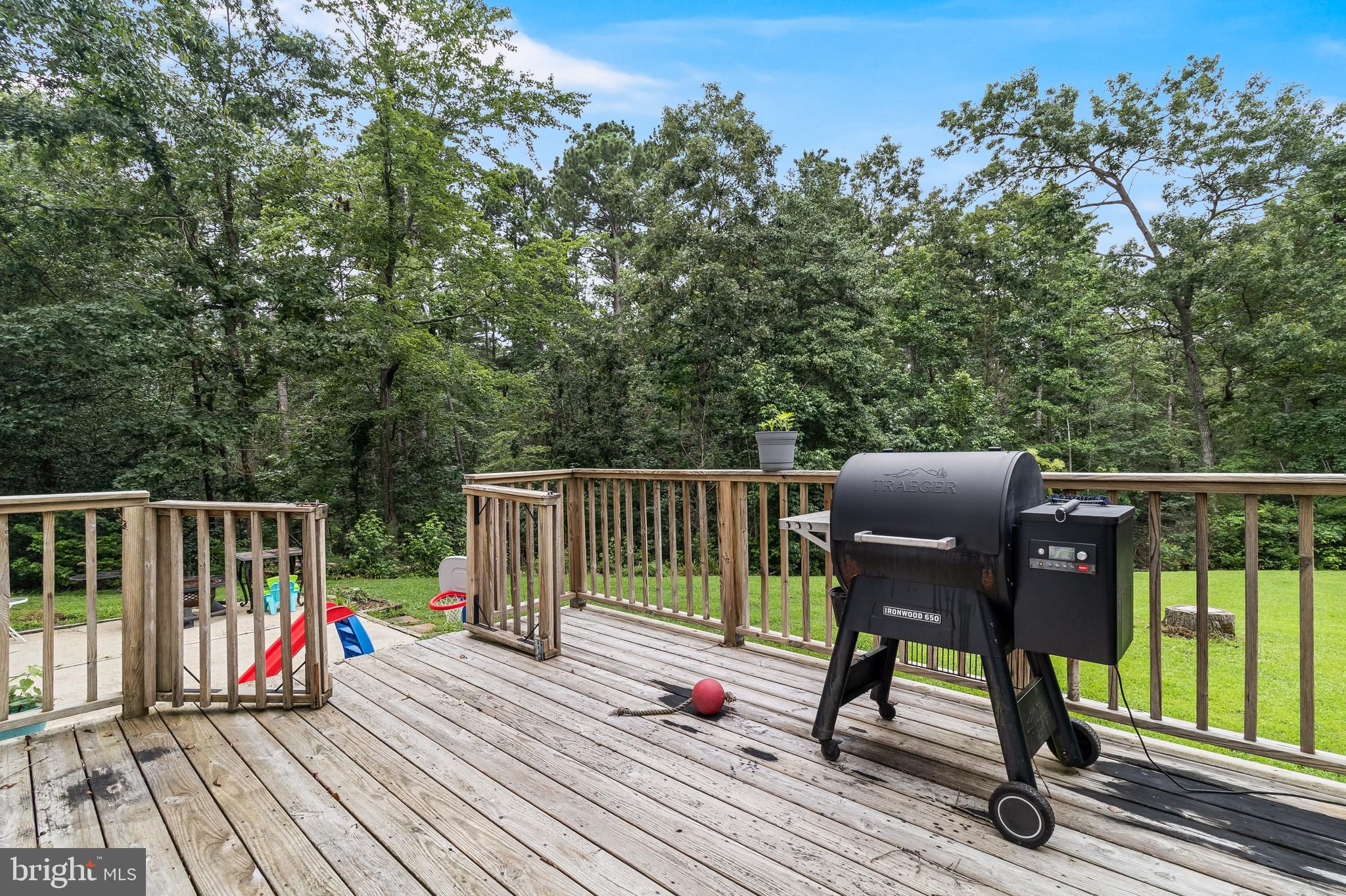 20919 Ridge Path Way Leonardtown, MD 20650 - Photo 41 of 56 a view of balcony with deck and outdoor seating