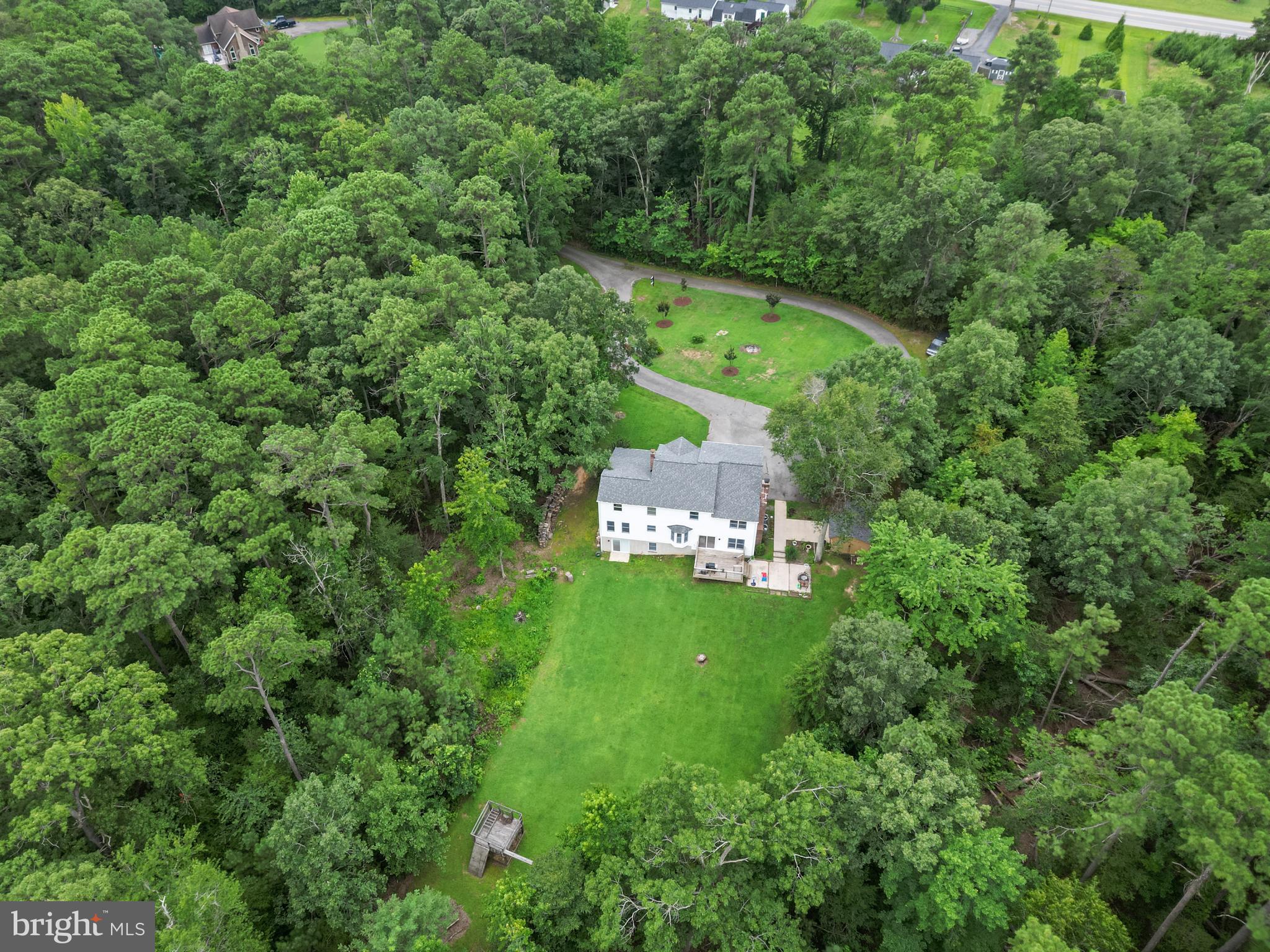 20919 Ridge Path Way Leonardtown, MD 20650 - Photo 48 of 56 a aerial view of a house with a yard