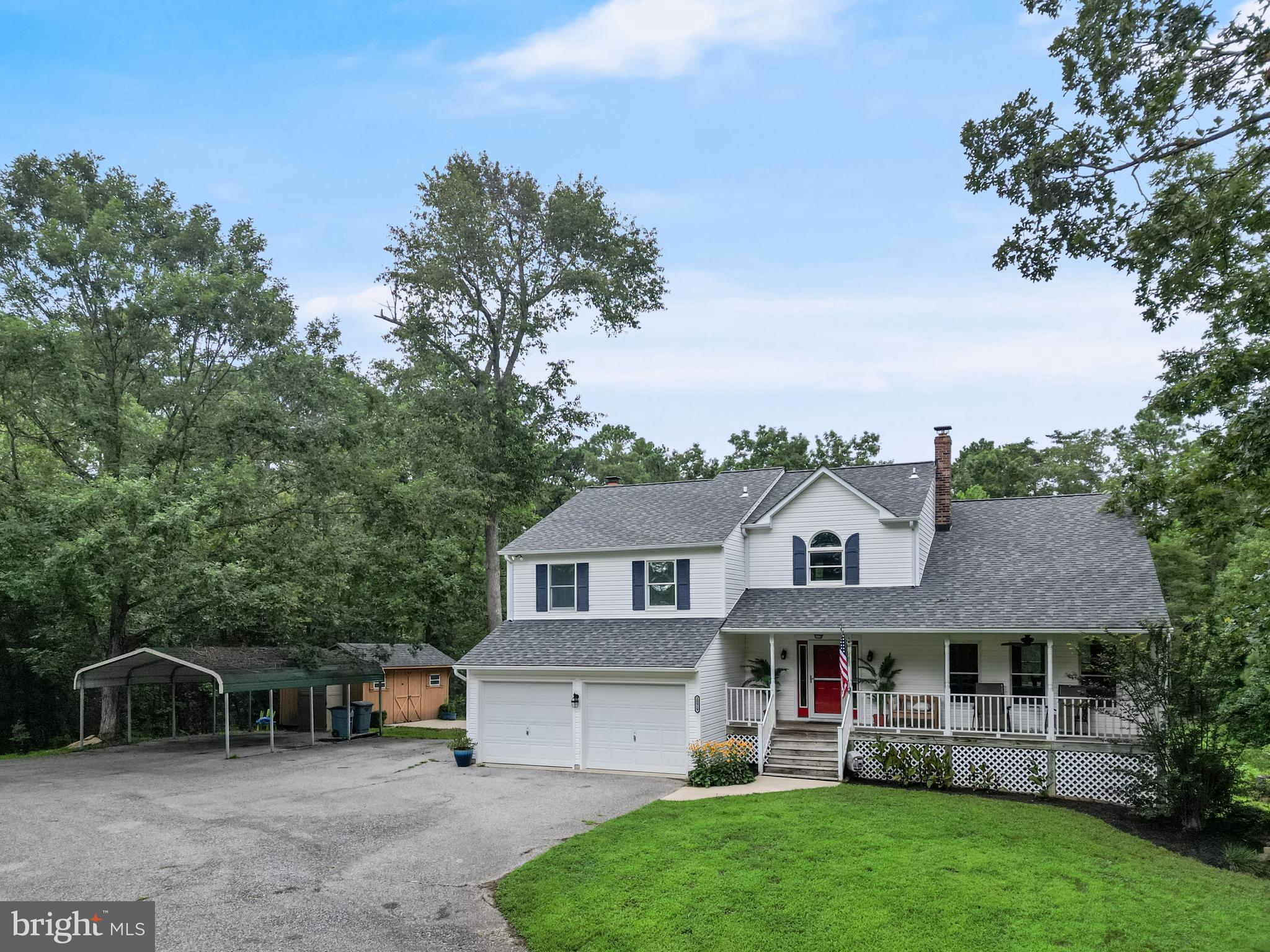 20919 Ridge Path Way Leonardtown, MD 20650 - Photo 54 of 56 a aerial view of a house with a yard