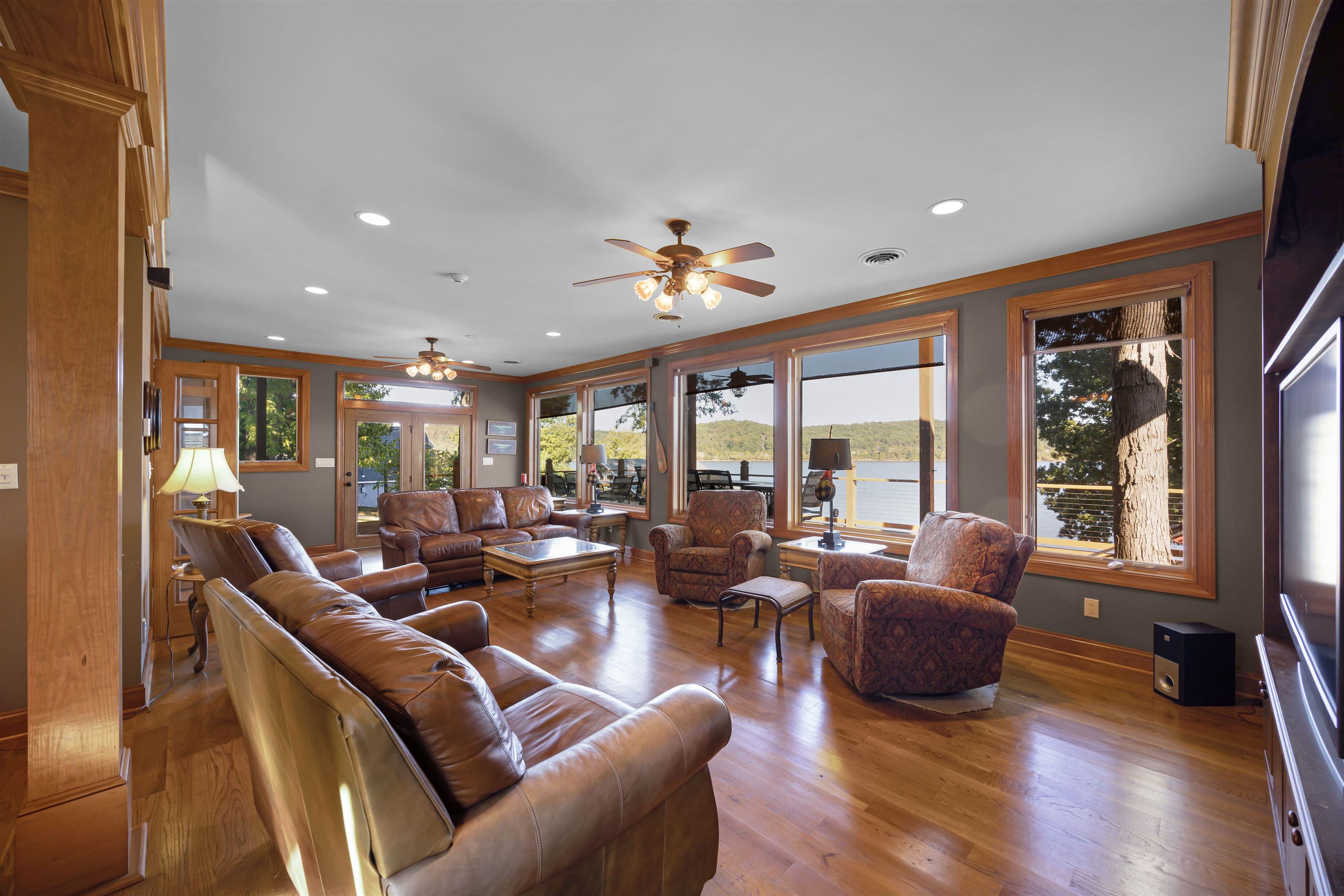 830 Big Bear Creek Road Cherokee, MS 35616 - Photo 21 of 39 a living room with furniture and a large window