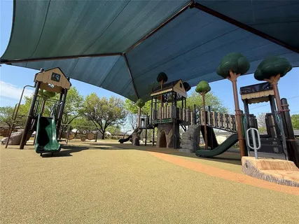 a view of bike garage