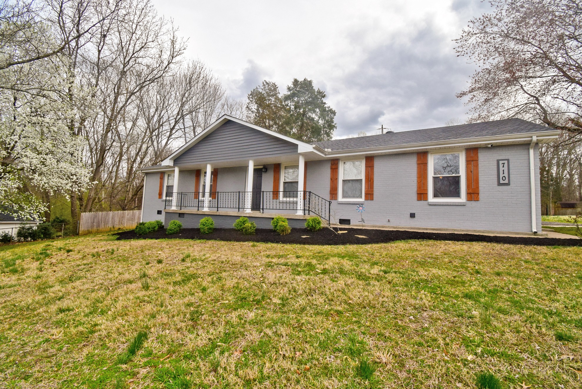 710 Dean Road Clarksville, TN 37040 - Photo 1 of 17 a front view of a house with a yard