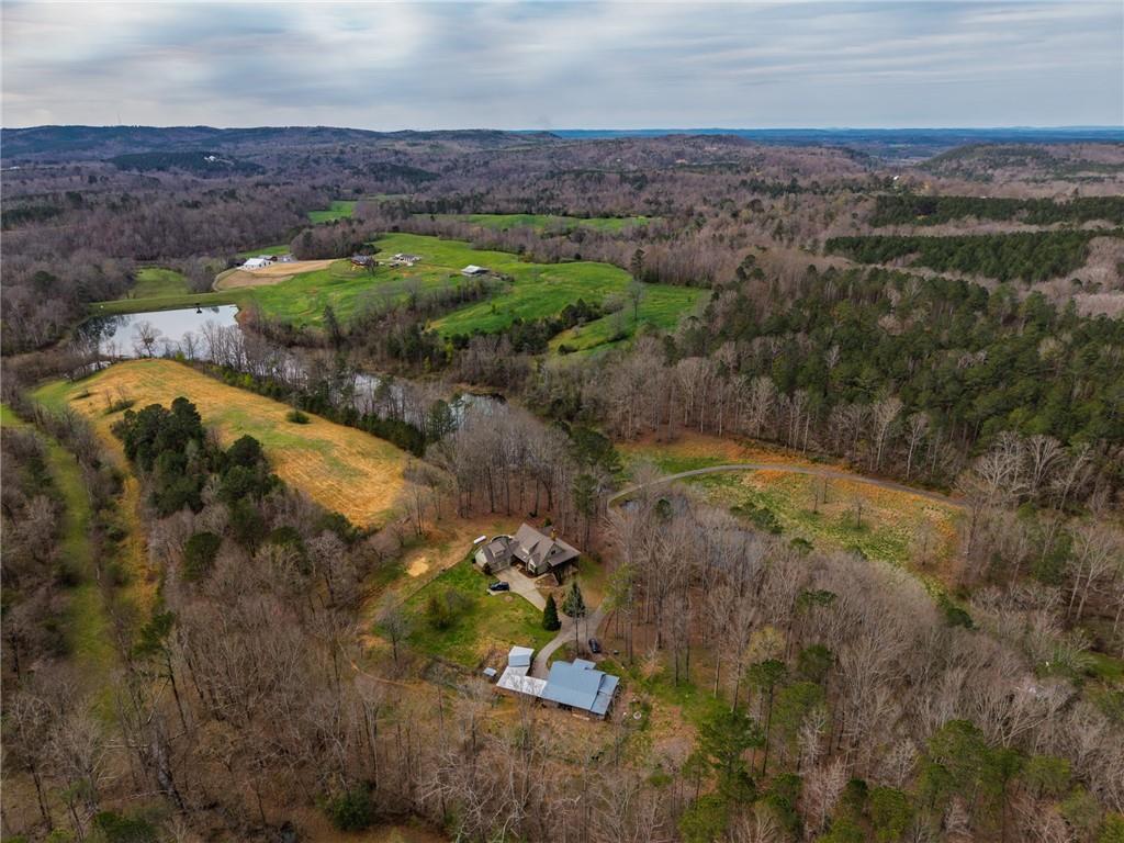 723 Sulphur Springs Road Southeast Fairmount, GA 30139 - Photo 42 of 54 an aerial view of residential houses with outdoor space