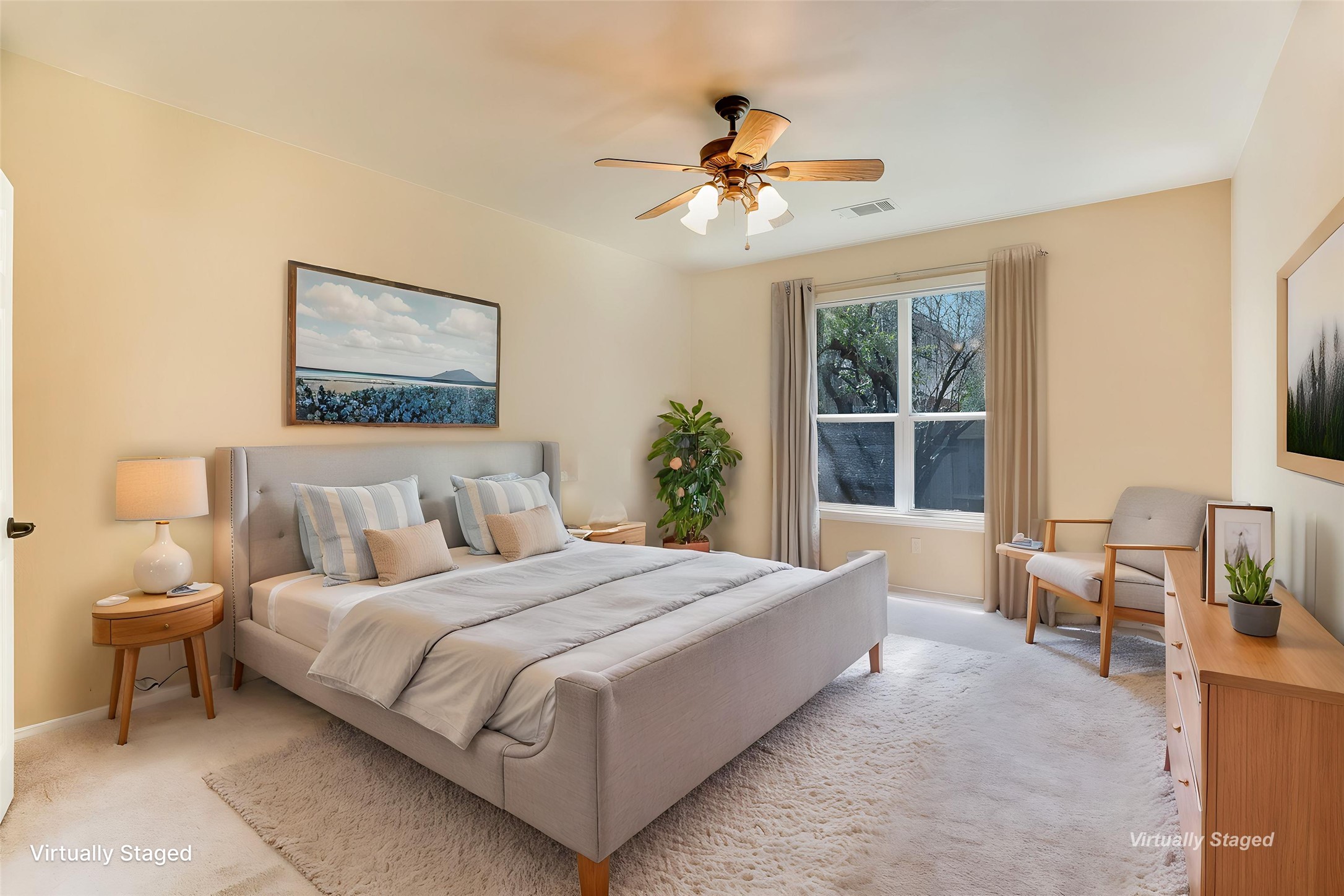 2207 Clover Ridge Drive Cedar Park, TX 78613 - Photo 7 of 25 Primary bedroom on the main floor virtually staged