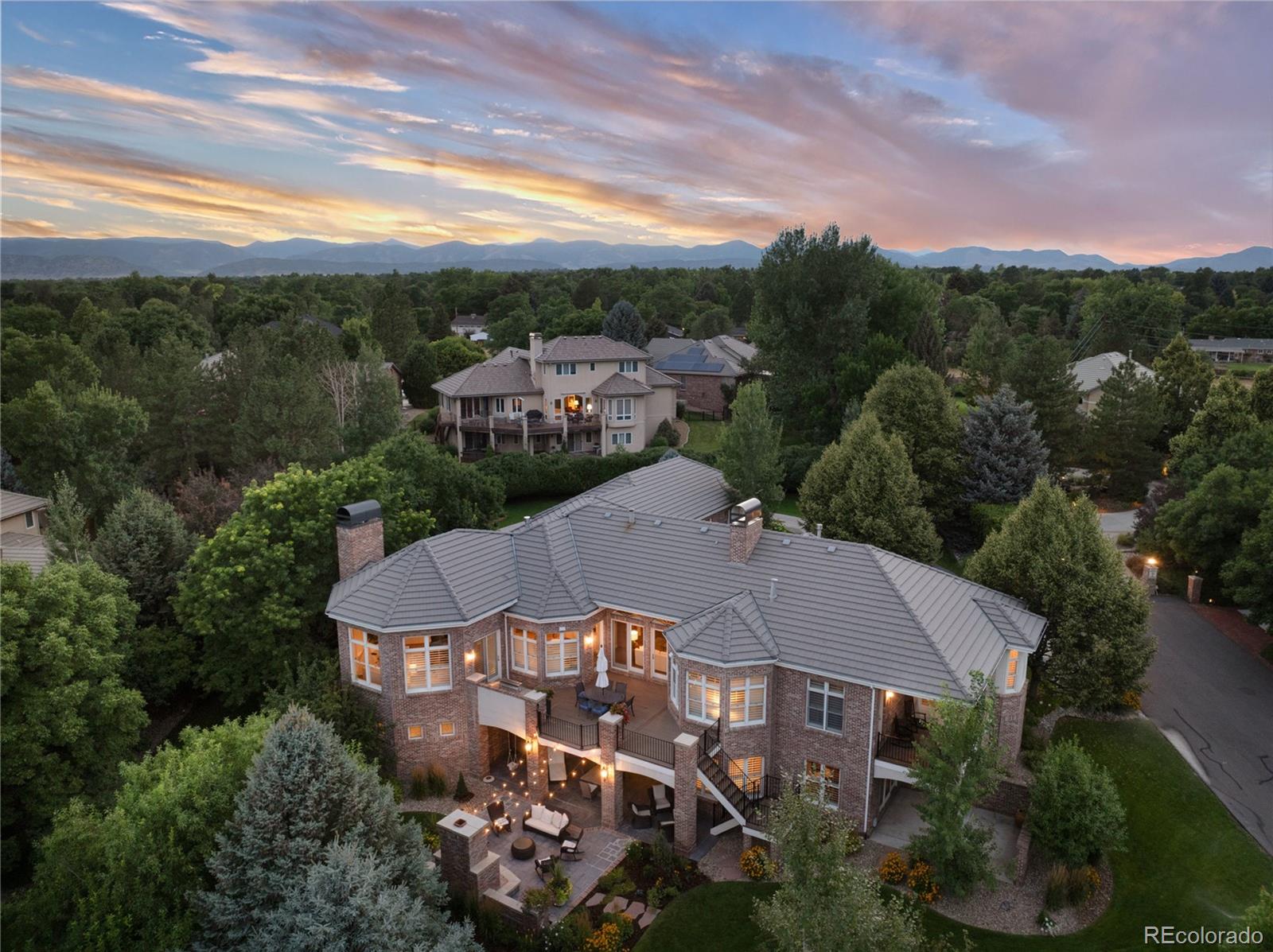 7175 Polo Ridge Drive Littleton, CO 80128 - Photo 47 of 50 an aerial view of multiple house