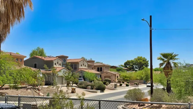 a view of a city with tall buildings