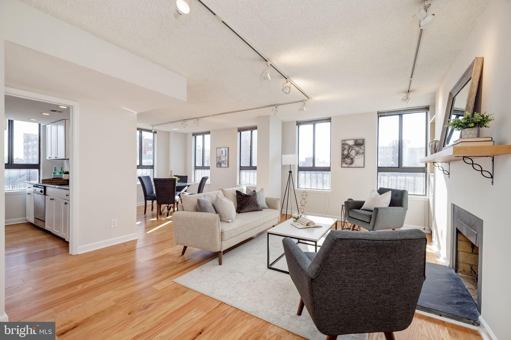 1700 17th Street Northwest, Unit 505 Washington, DC 20009 - Photo 1 of 26 Gorgeous contemporary corner condo