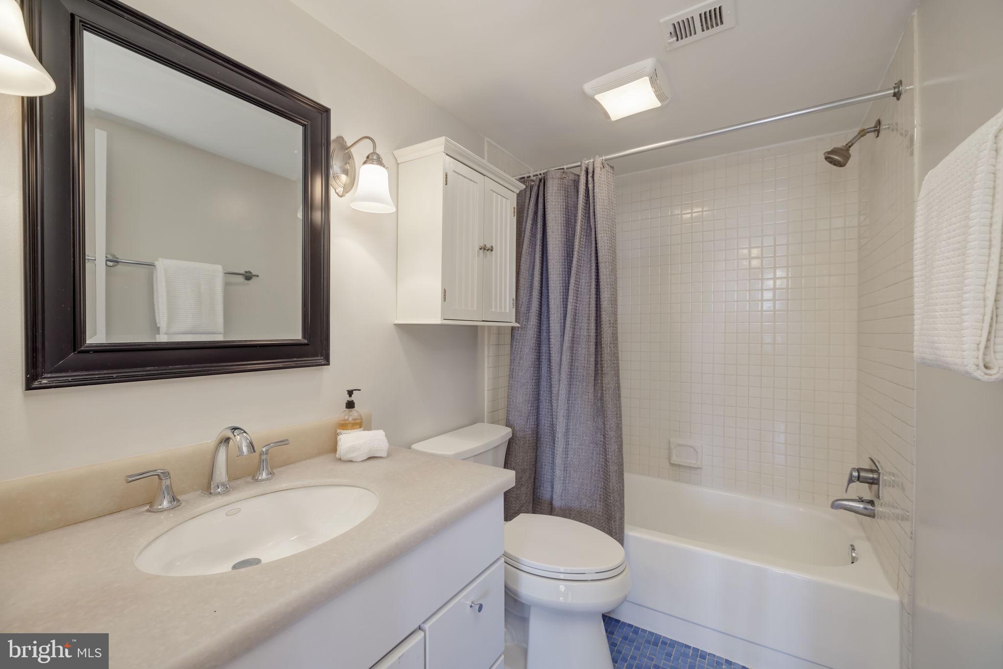 1700 17th Street Northwest, Unit 505 Washington, DC 20009 - Photo 11 of 26 Lovely tiled bath