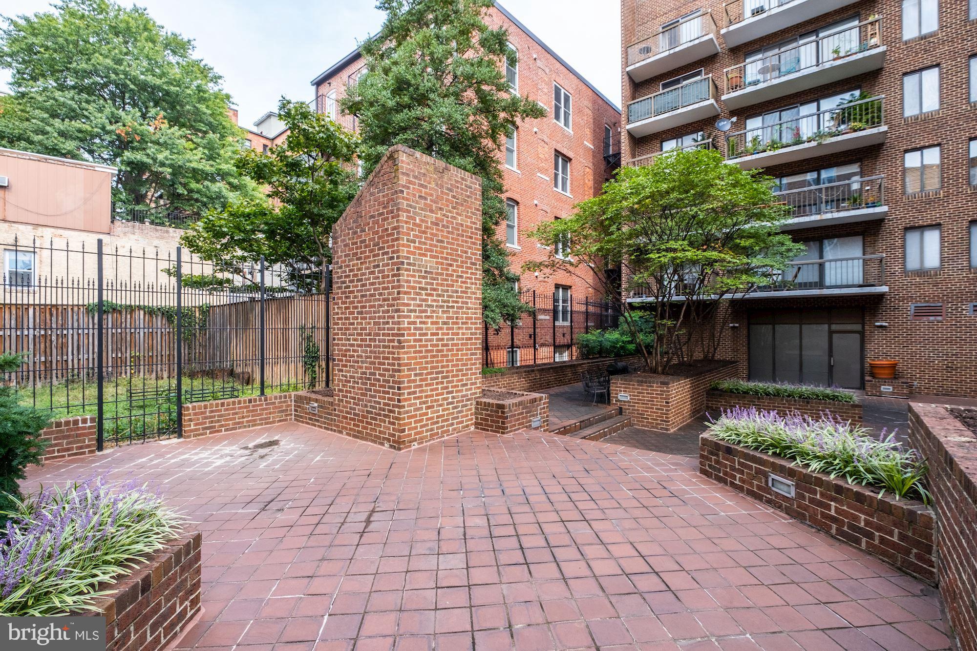 1700 17th Street Northwest, Unit 505 Washington, DC 20009 - Photo 17 of 26 Shady courtyard