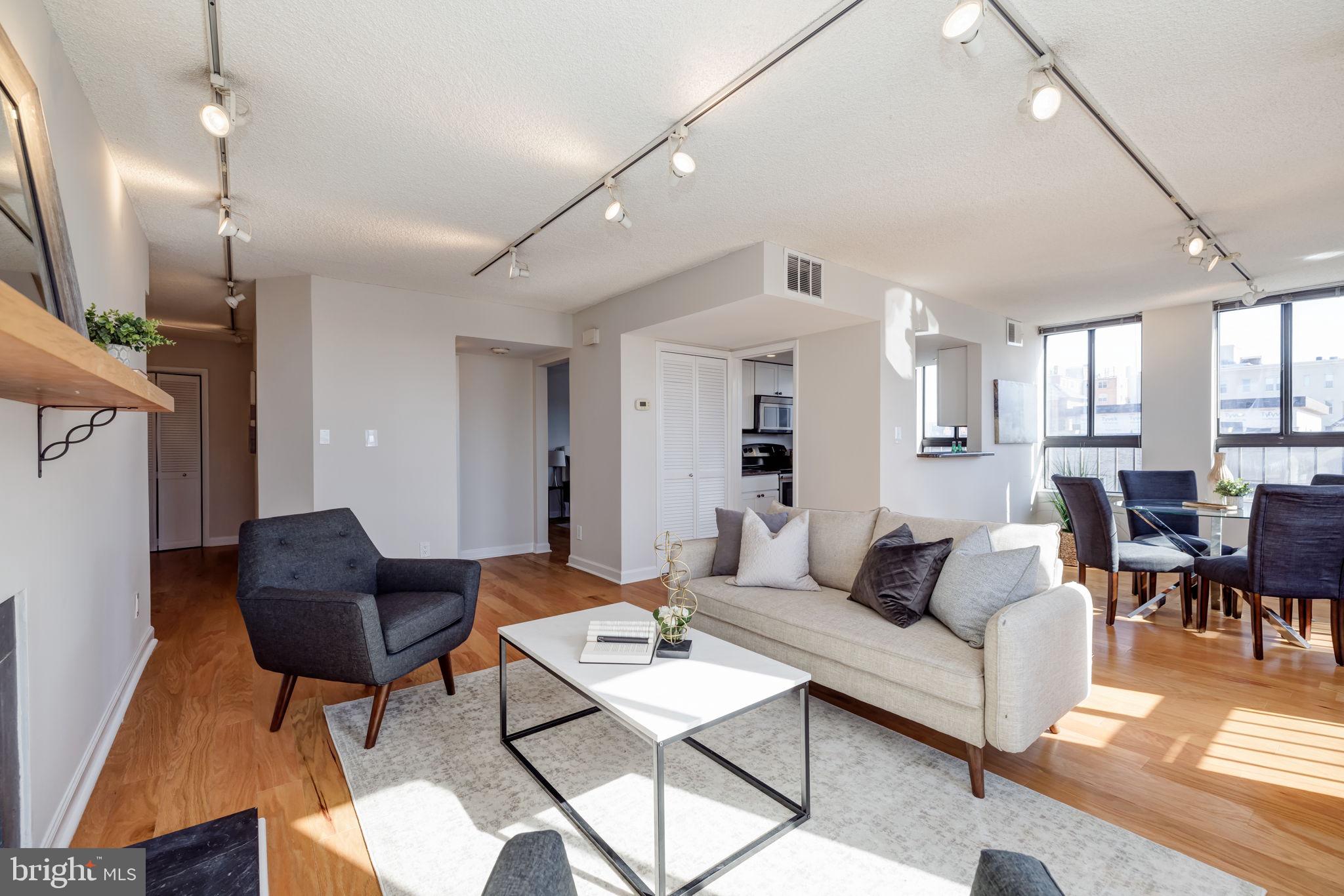 1700 17th Street Northwest, Unit 505 Washington, DC 20009 - Photo 3 of 26 Impressive open layout