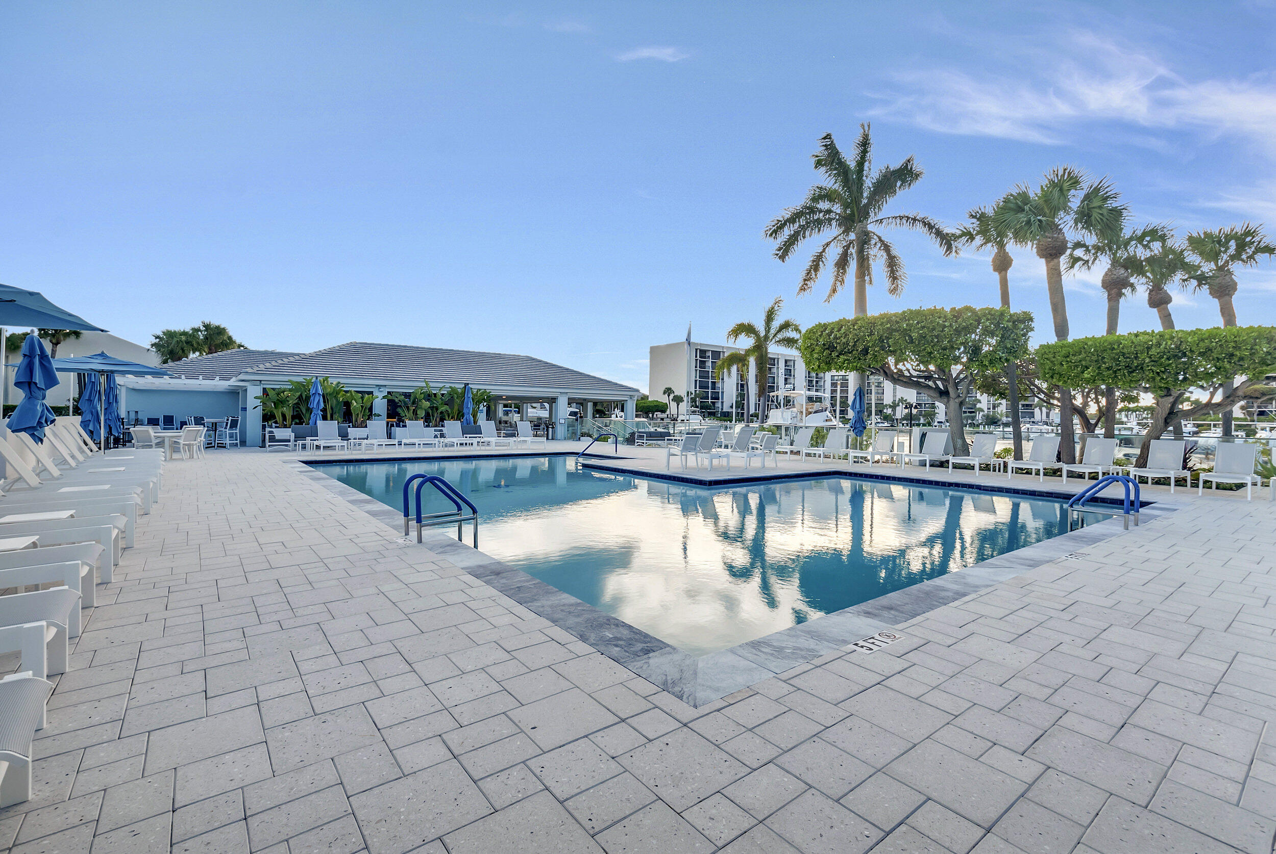 2707 North Ocean Boulevard, Unit D706 Boca Raton, FL 33431 - Photo 13 of 80 a view of swimming pool with outdoor seating