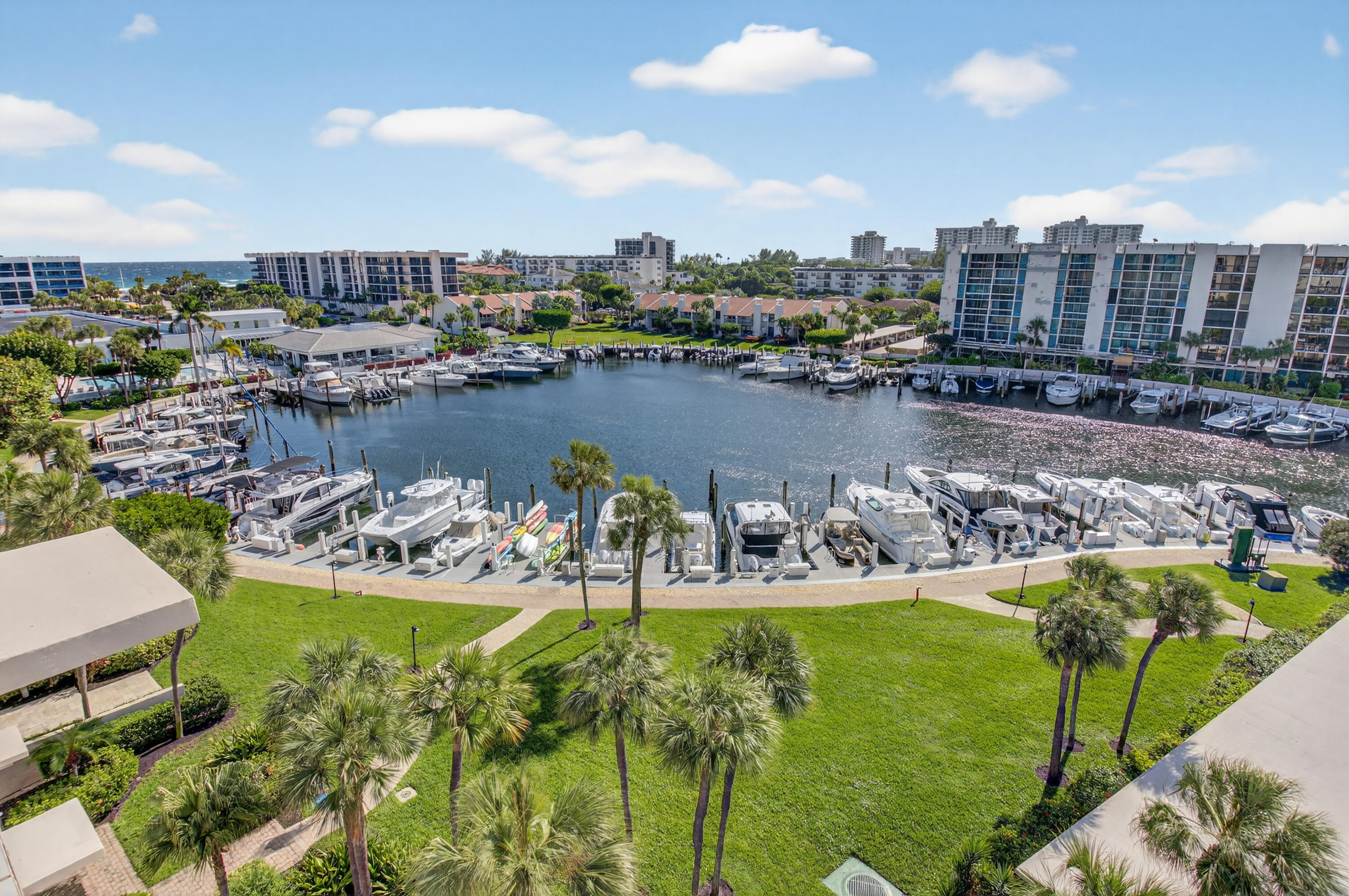 2707 North Ocean Boulevard, Unit D706 Boca Raton, FL 33431 - Photo 2 of 80 a view of a lake with a house swimming pool and outdoor space
